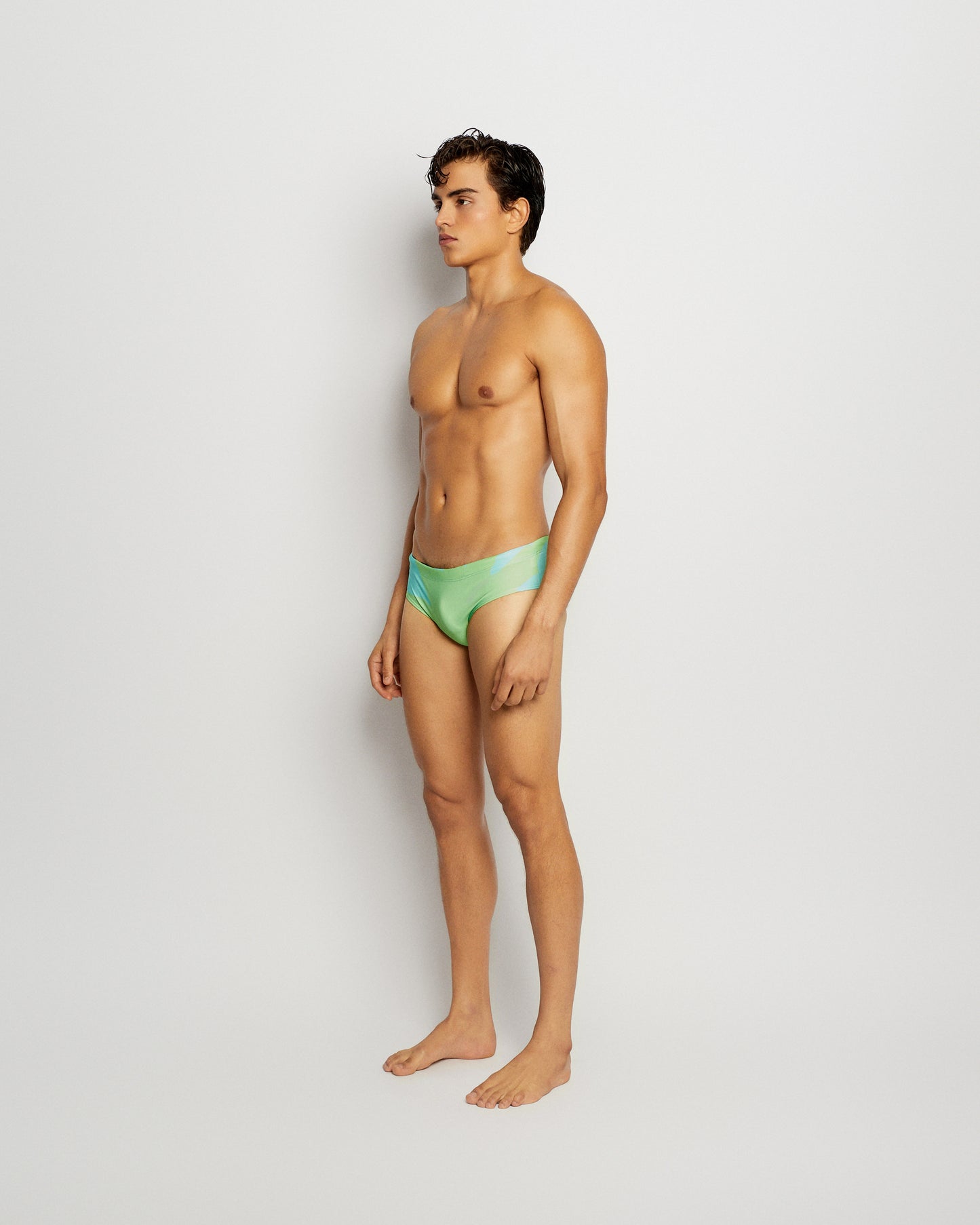 Swim Brief Ouro Printed