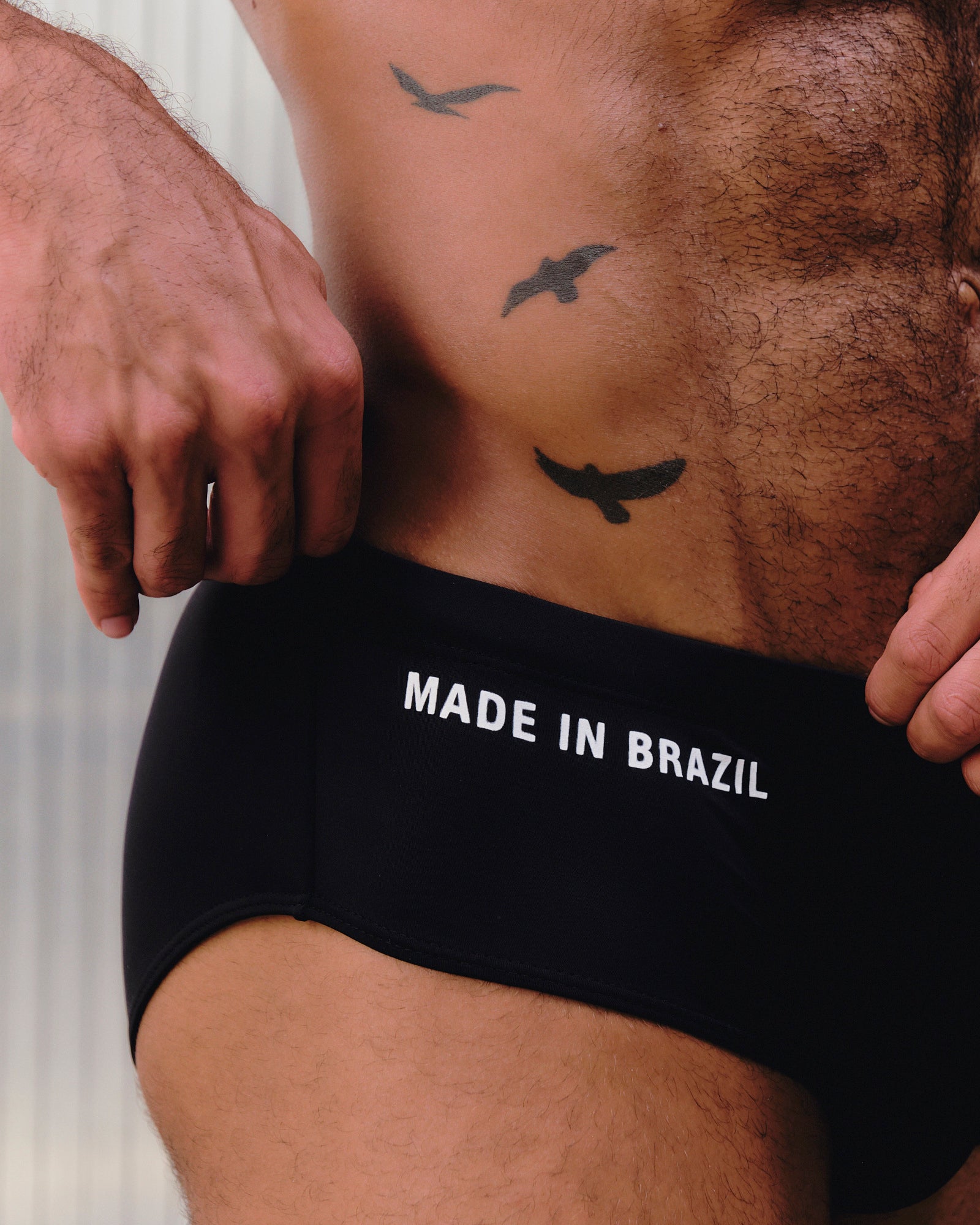 Swim Brief Slip Ouro Made In Brazil
