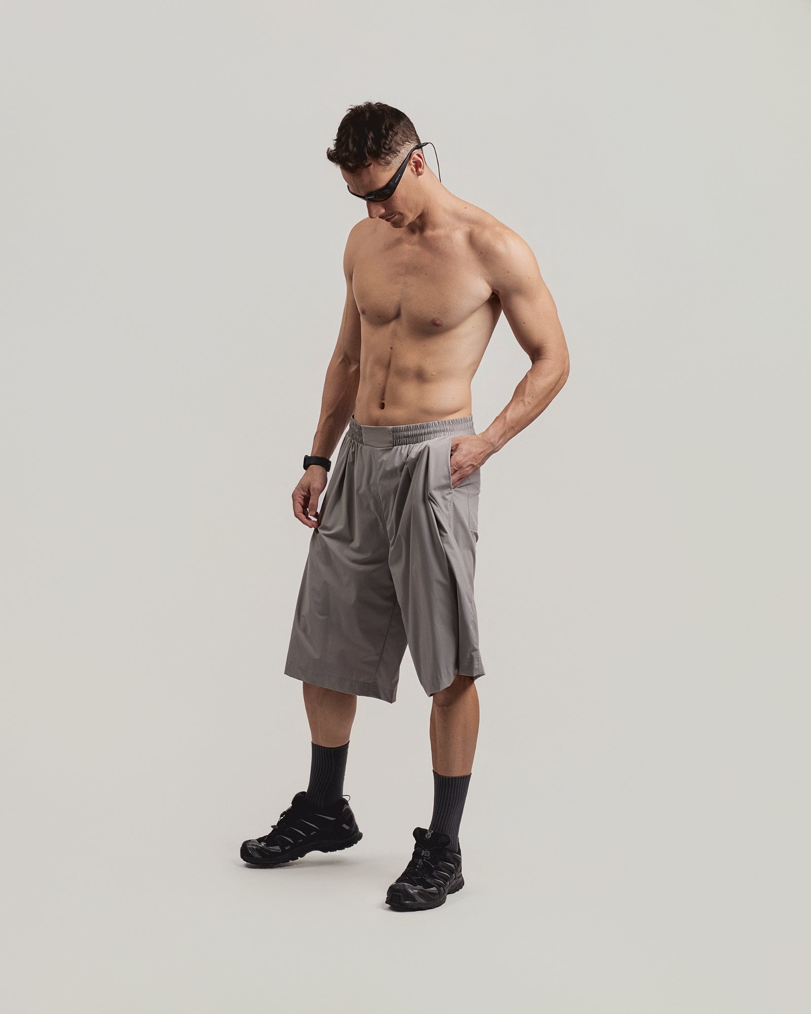 Wide Tech Bermuda Shorts