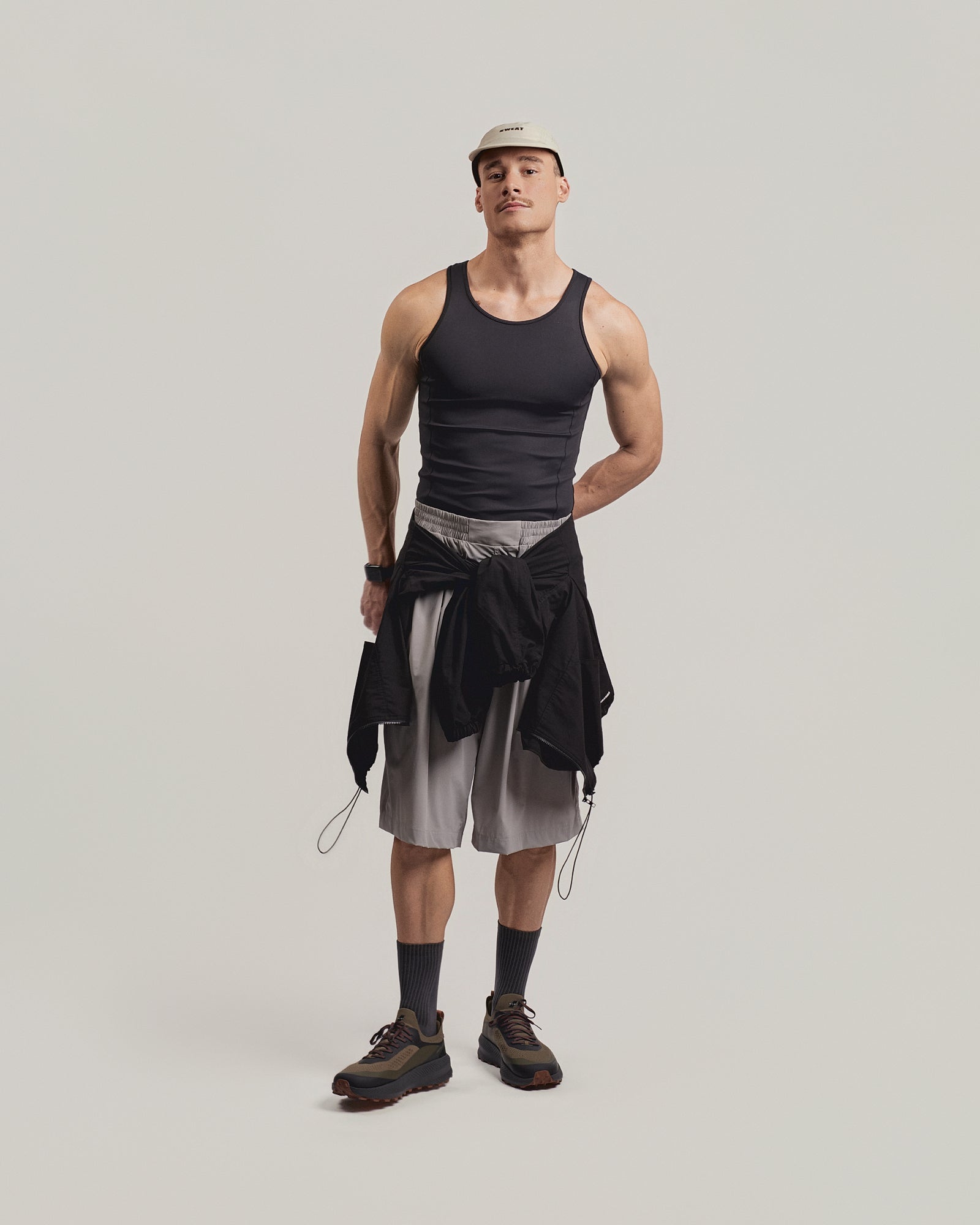 Wide Tech Bermuda Shorts