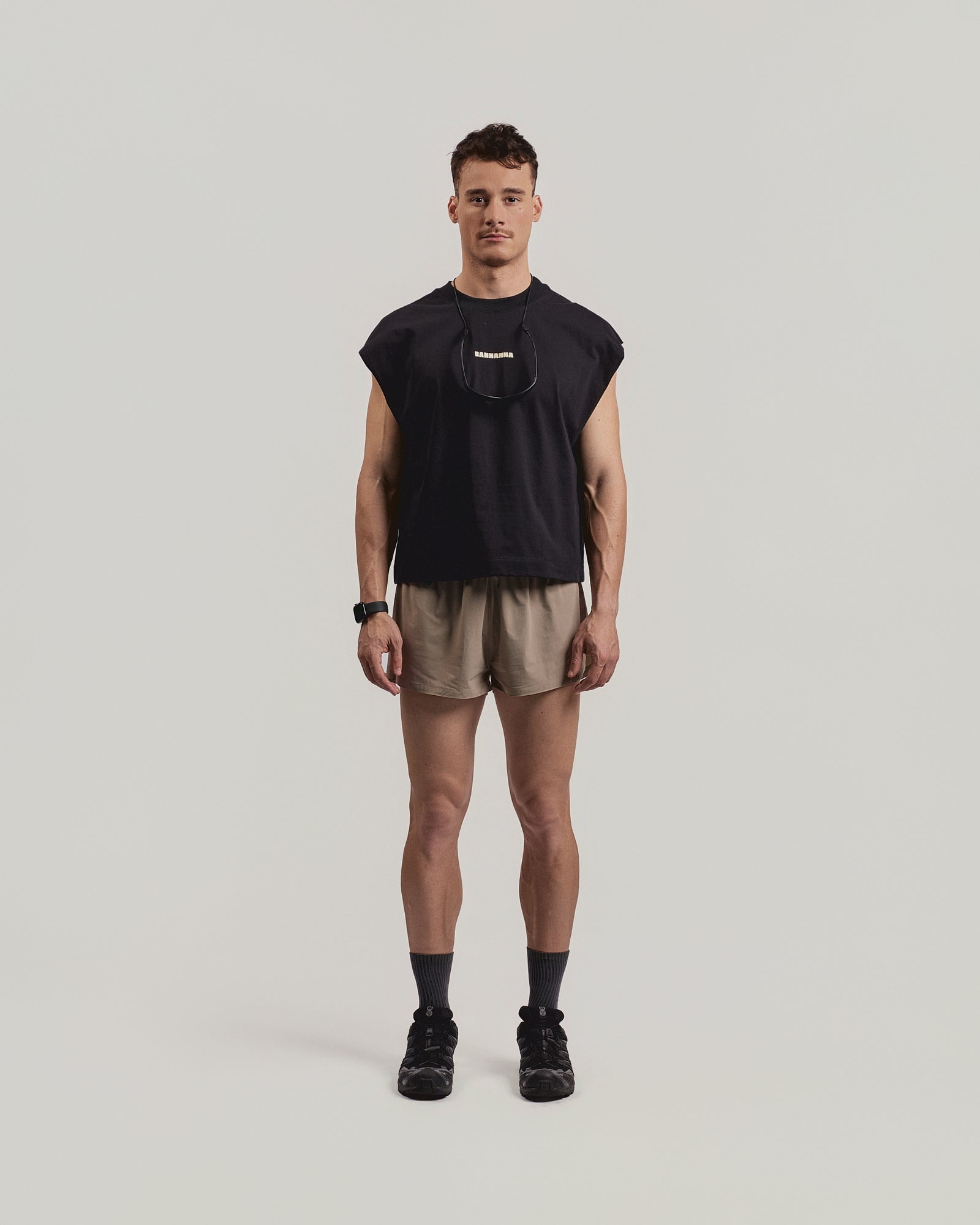 Boxy Cotton Tank Sweat