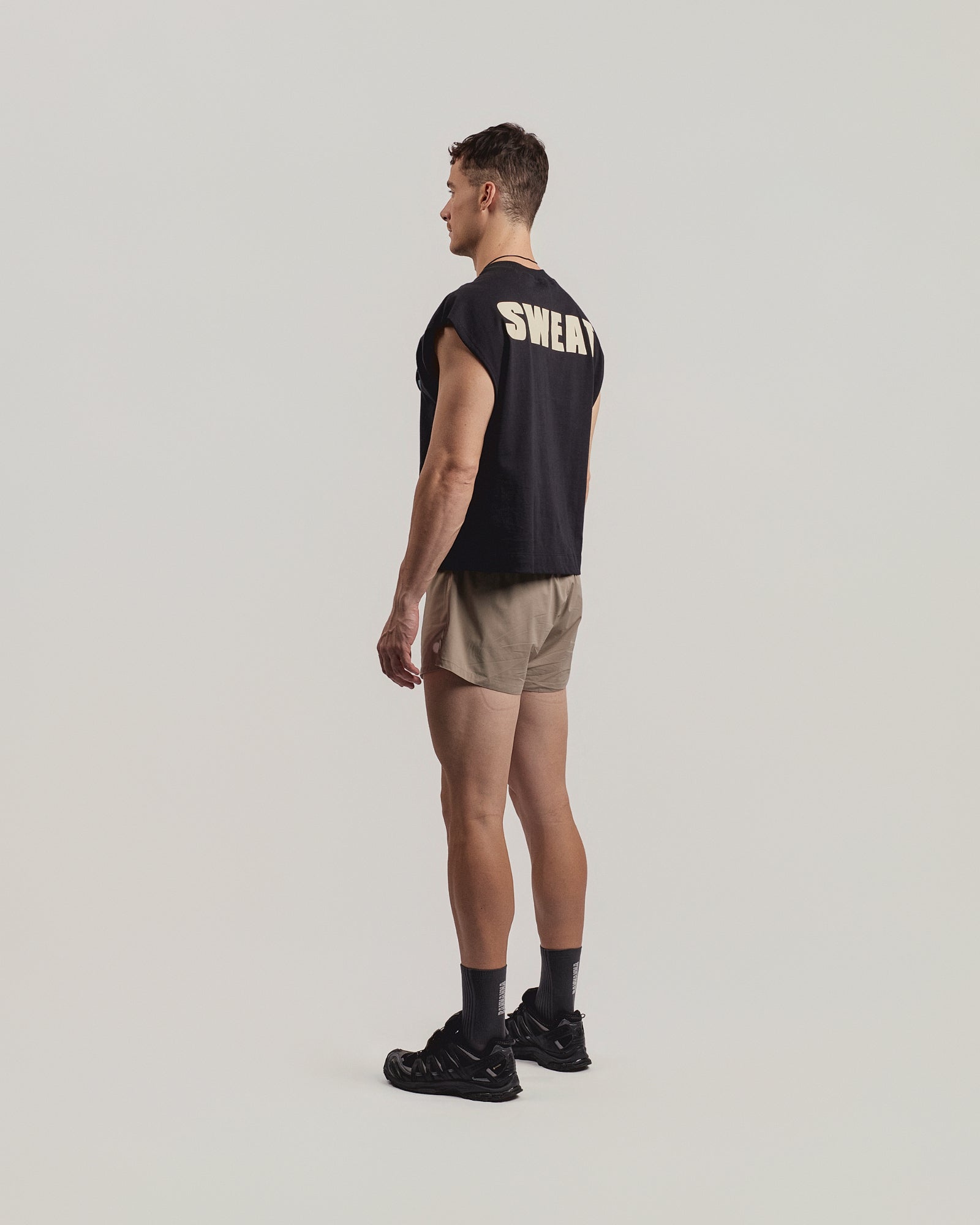 Boxy Cotton Tank Sweat