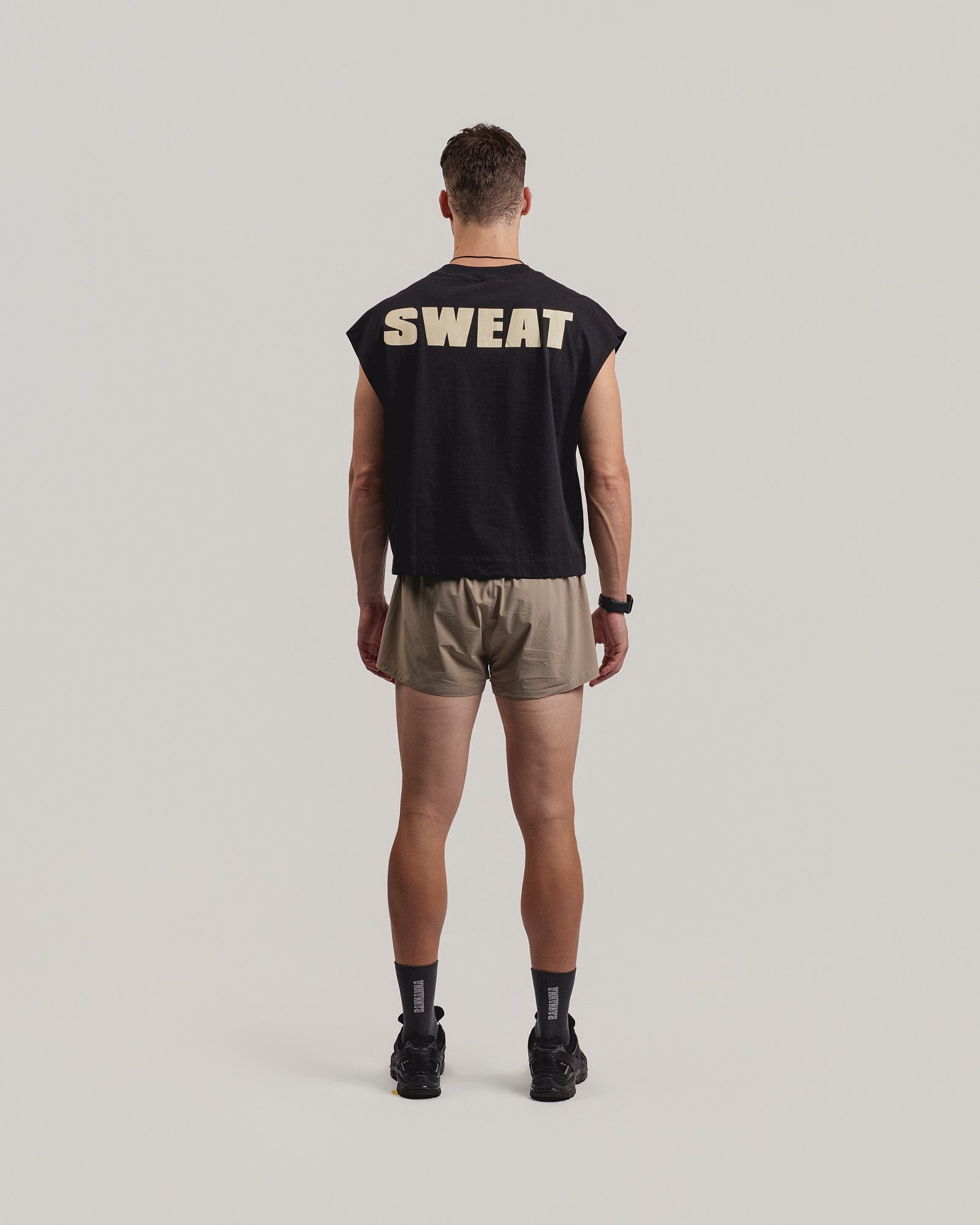 Boxy Cotton Tank Sweat