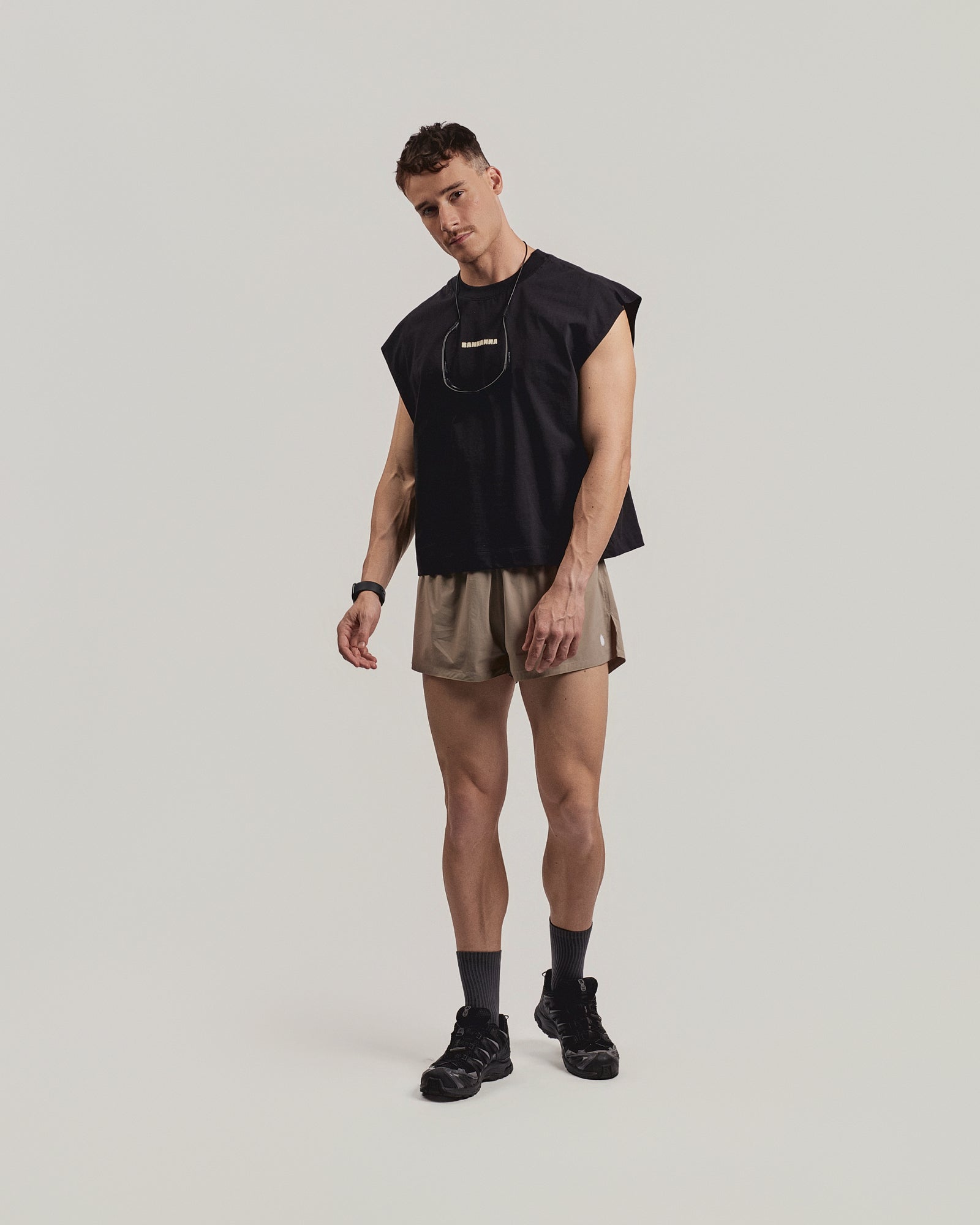 Boxy Cotton Tank Sweat