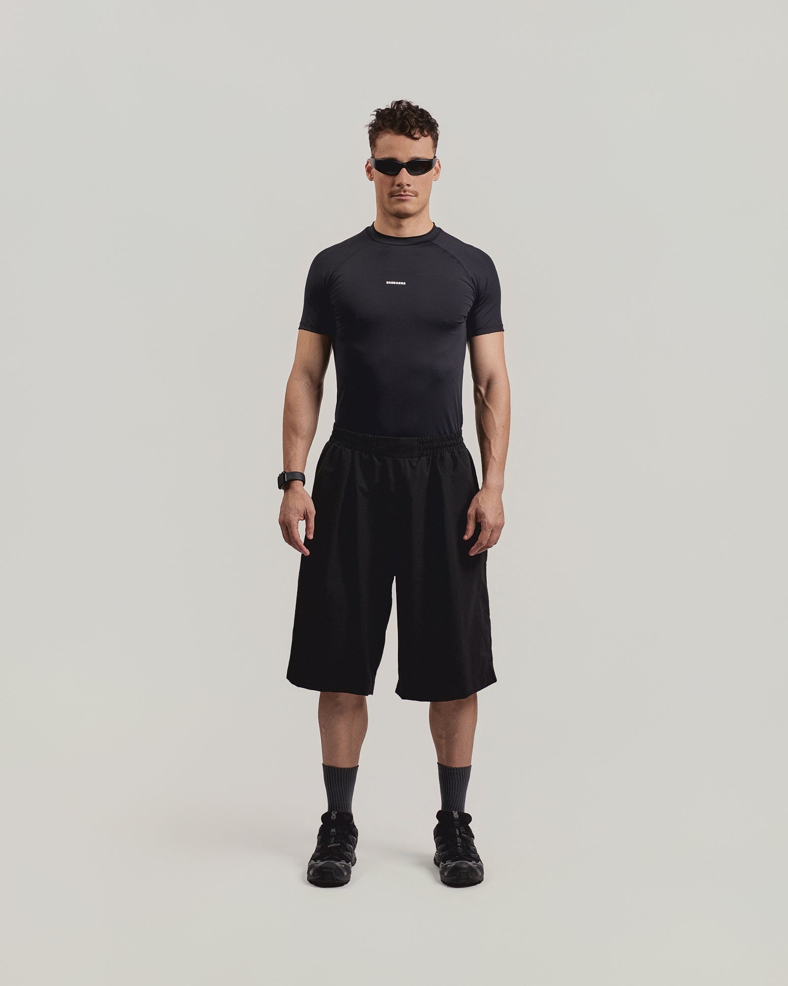 Wide Tech Bermuda Shorts