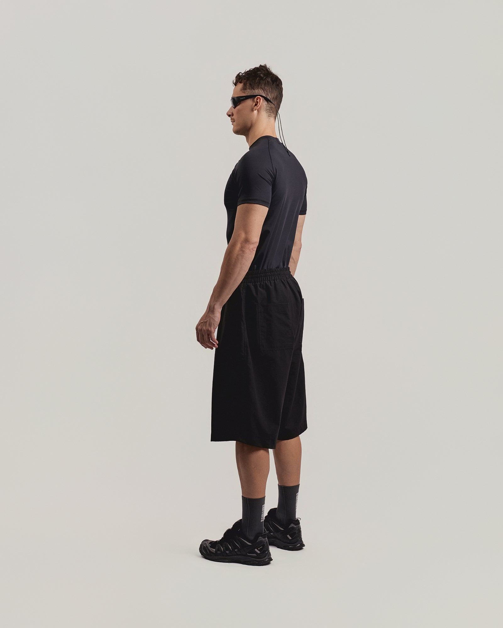 Wide Tech Bermuda Shorts