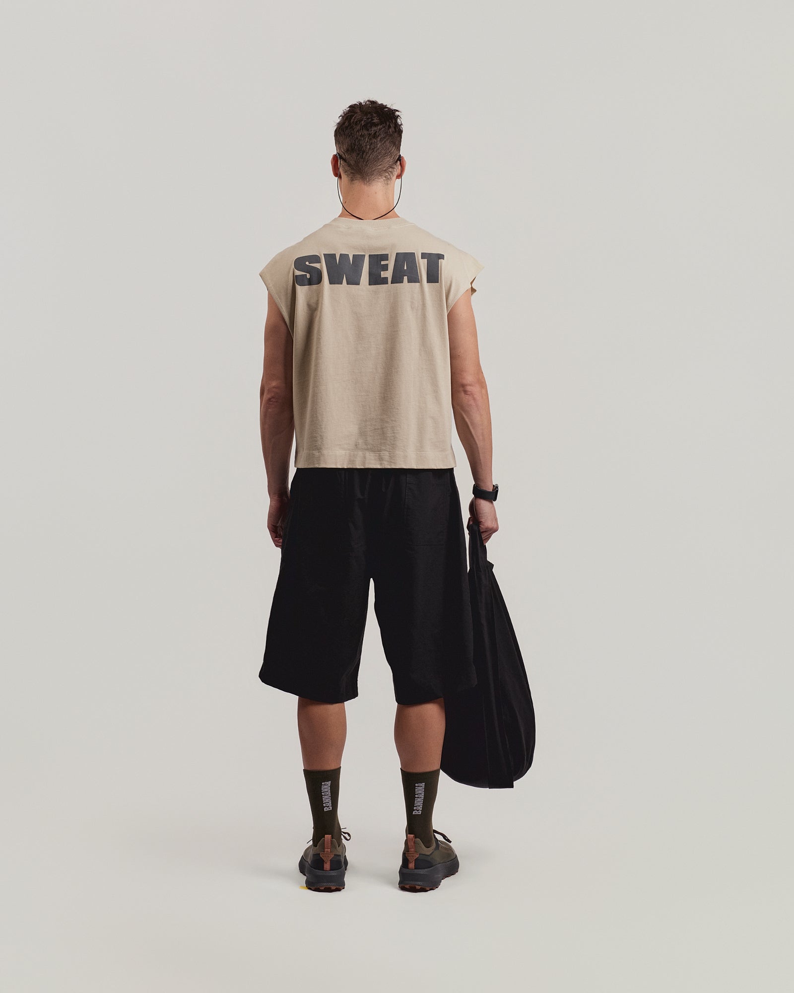 Boxy Cotton Tank Sweat