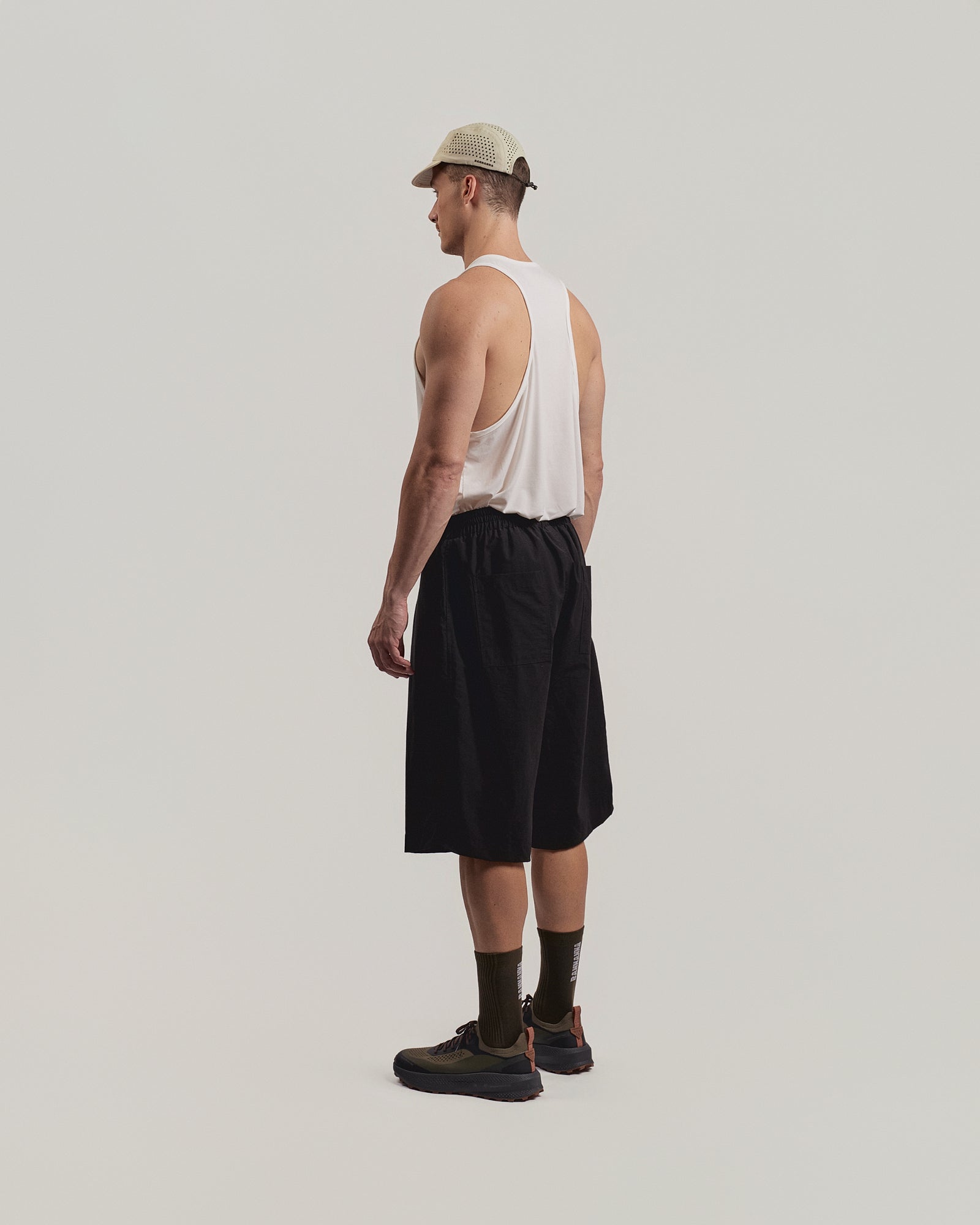 Wide Tech Bermuda Shorts