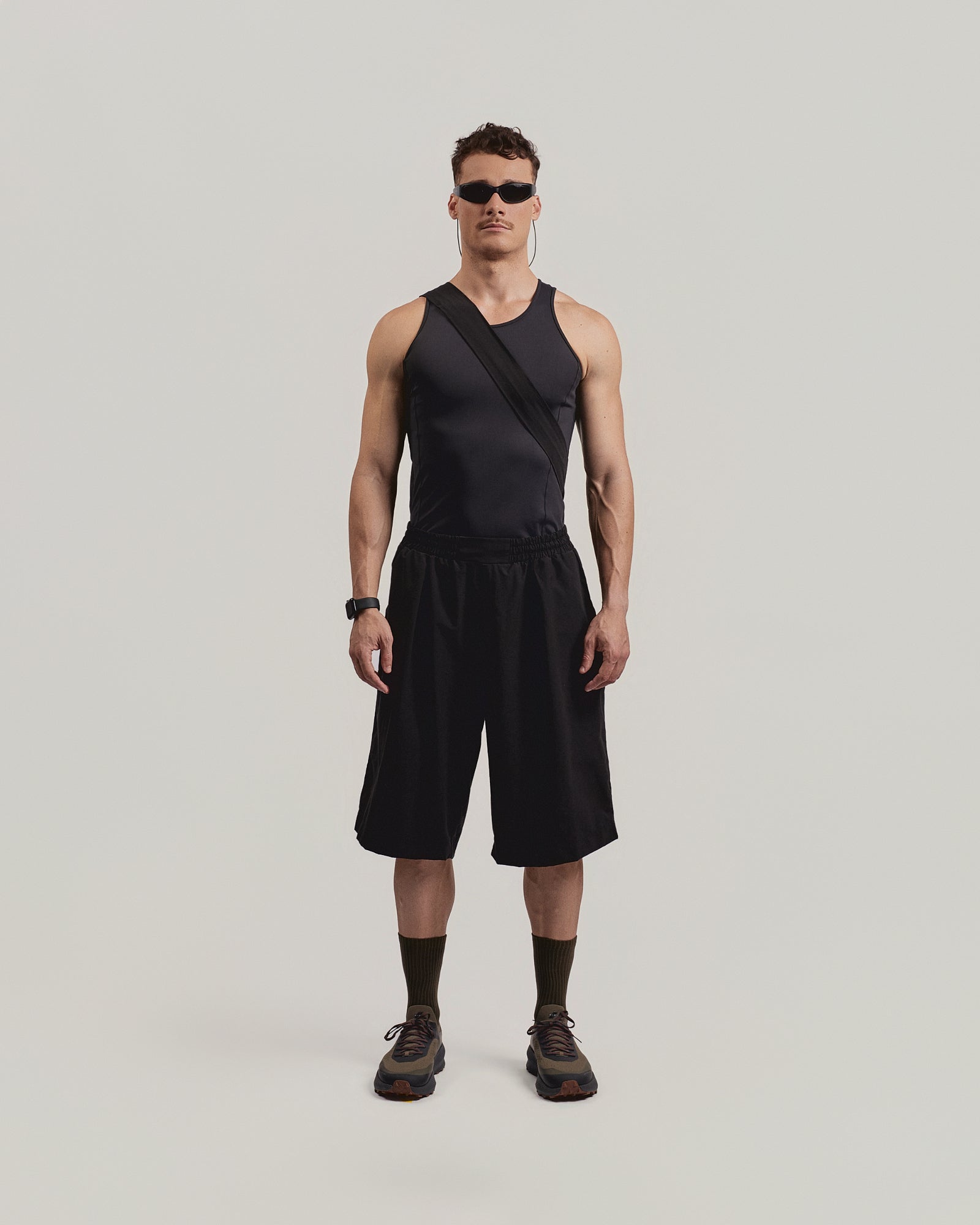 Wide Tech Bermuda Shorts