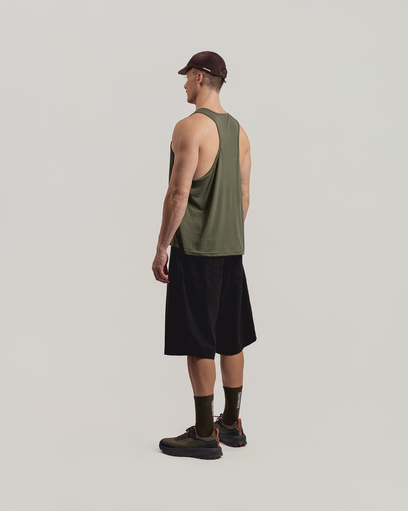 Wide Tech Bermuda Shorts