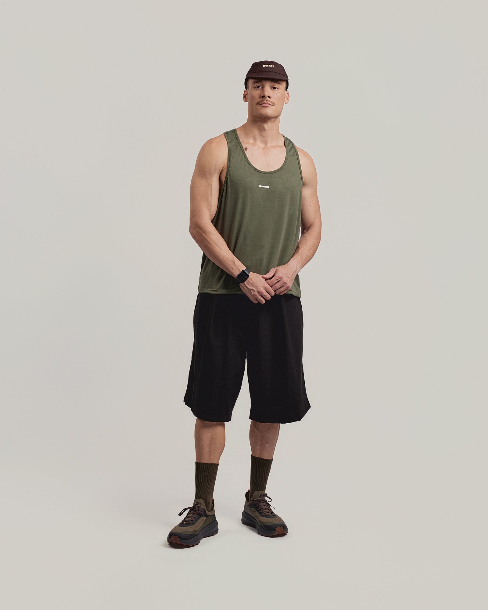 Wide Tech Bermuda Shorts
