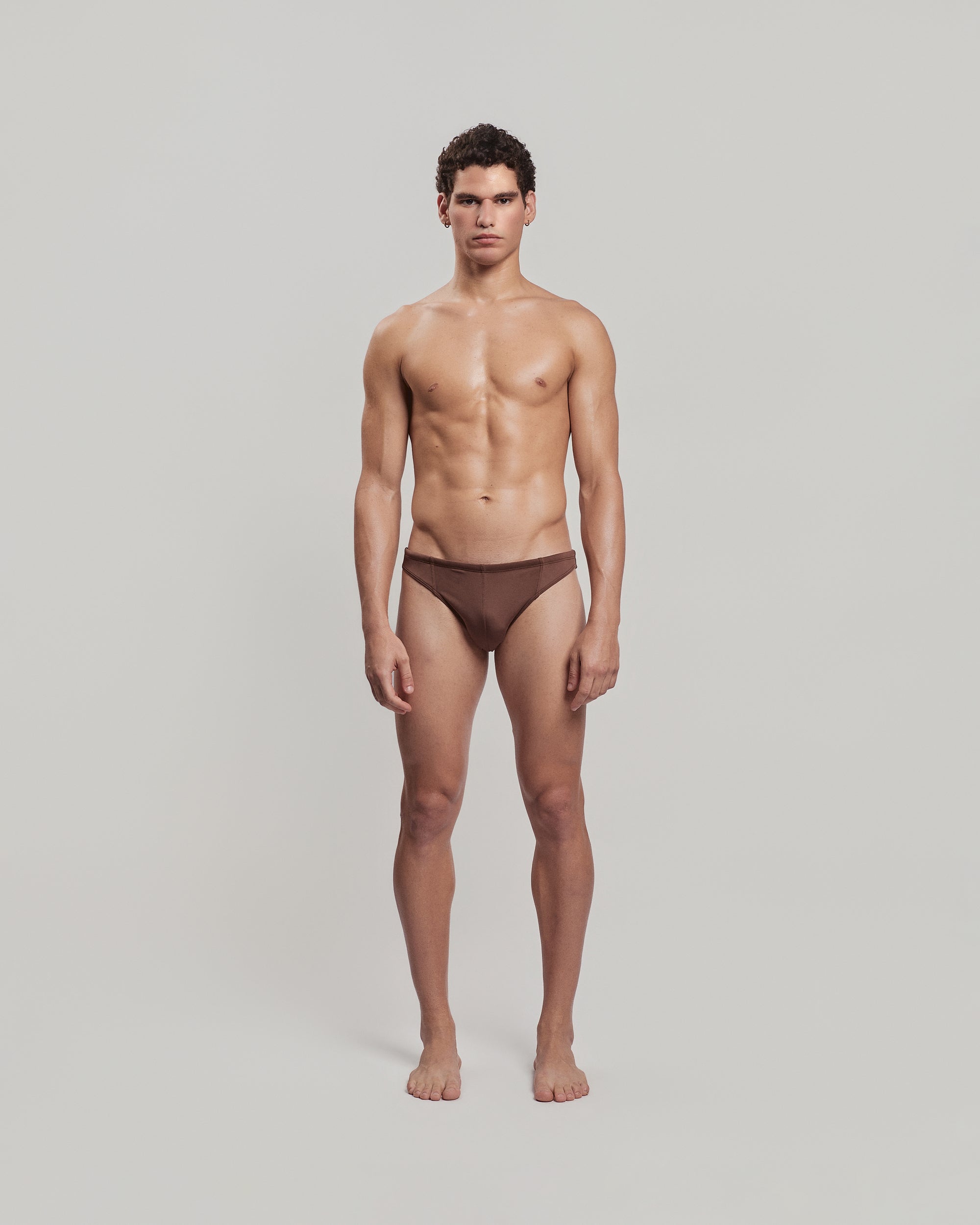 Nanica Slim Active Swim Brief Logo