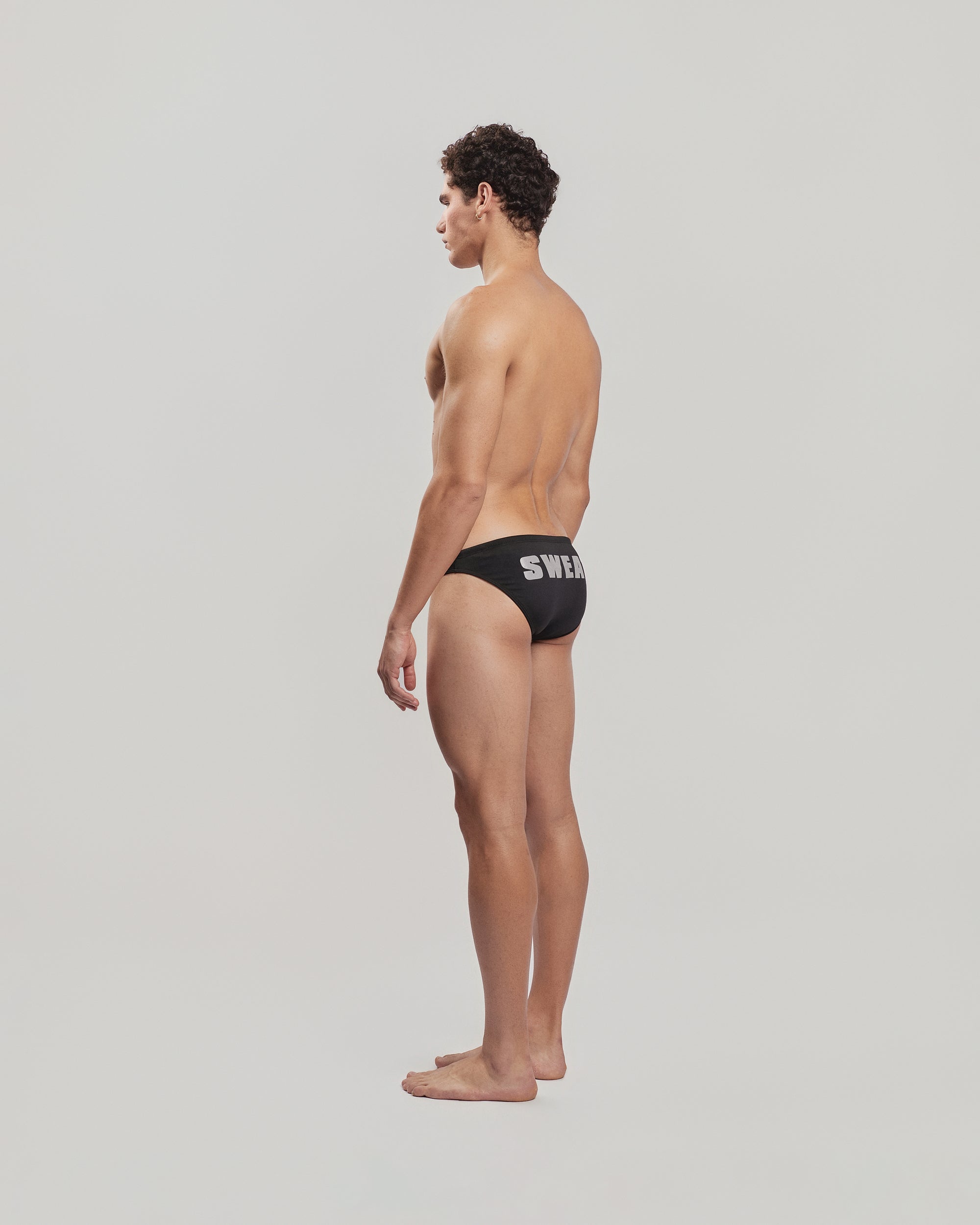 Nanica Slim Active Swim Brief Logo