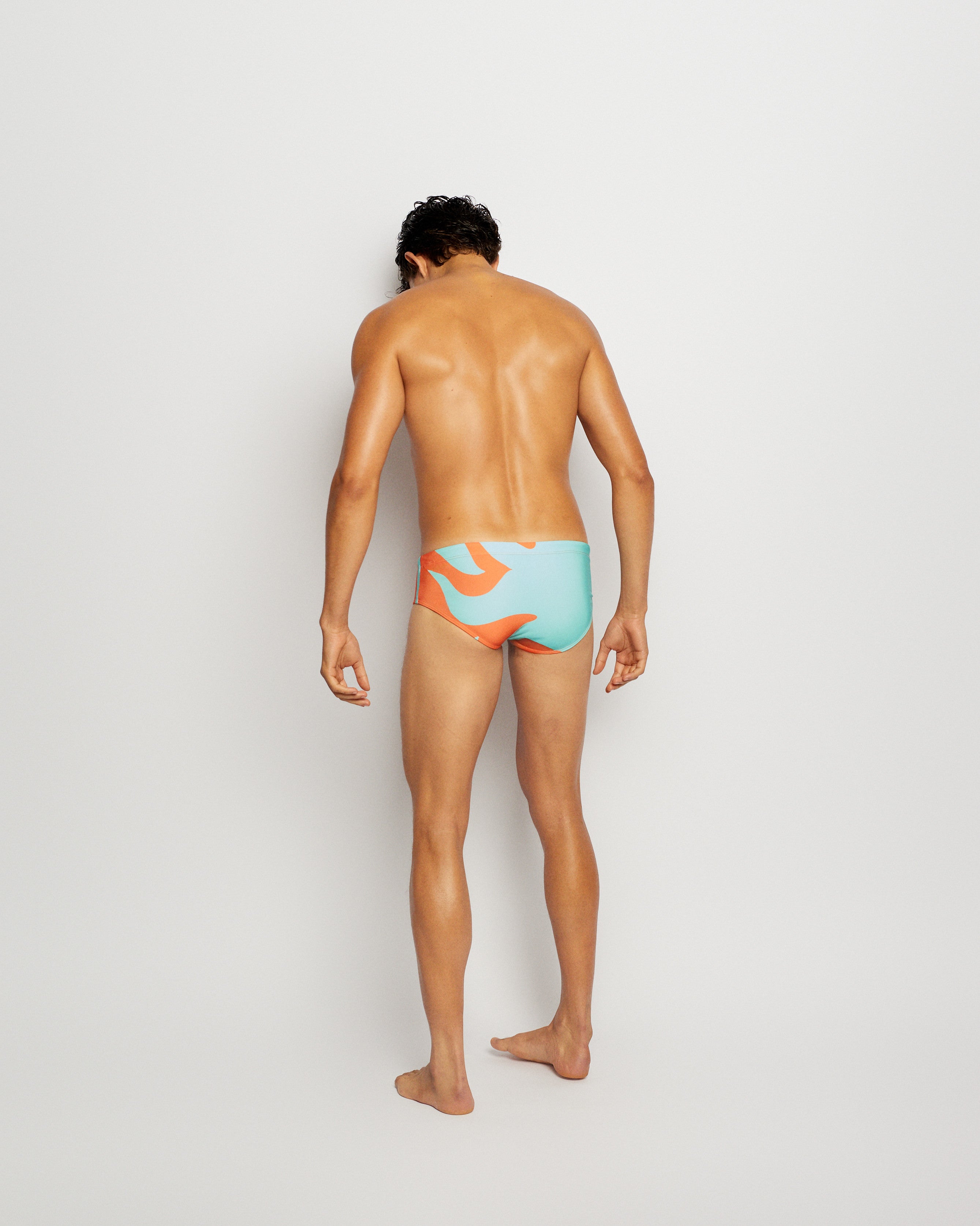 Swim Brief Ouro Printed