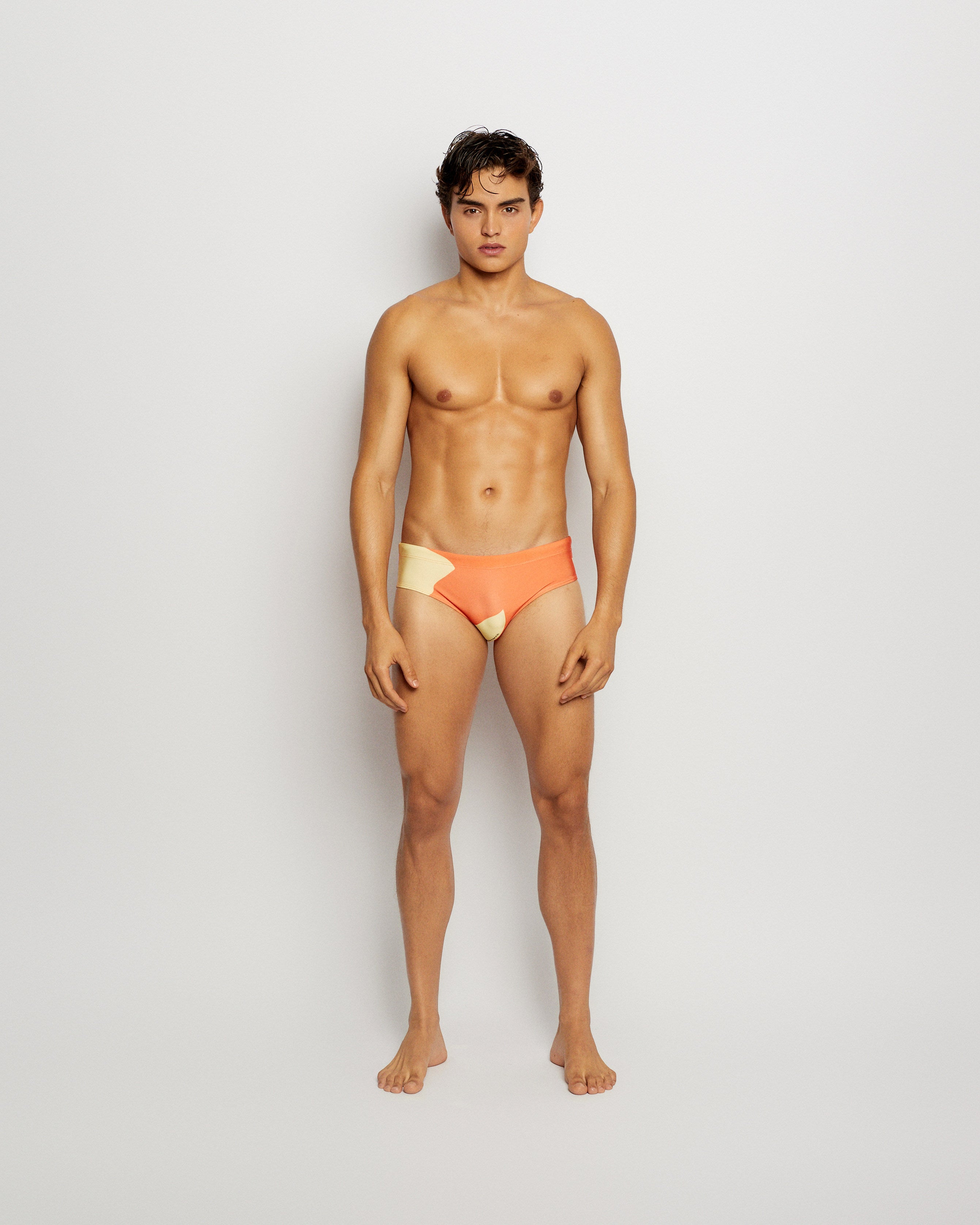Swim Brief Ouro Printed