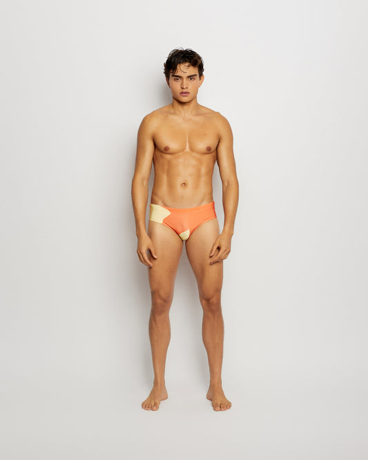 Swim Brief Ouro Printed