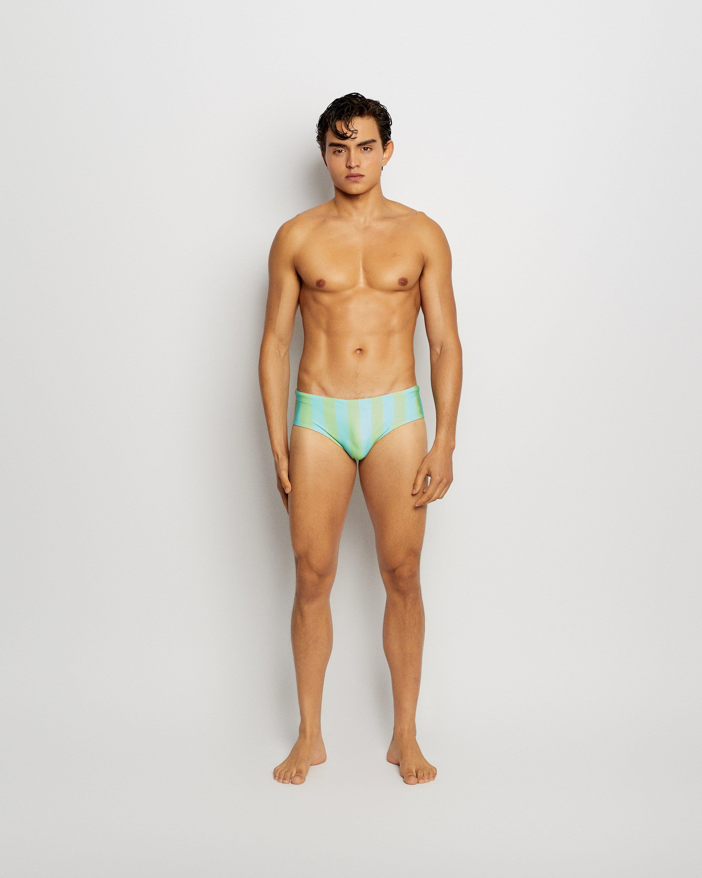 Swim Brief Ouro Printed