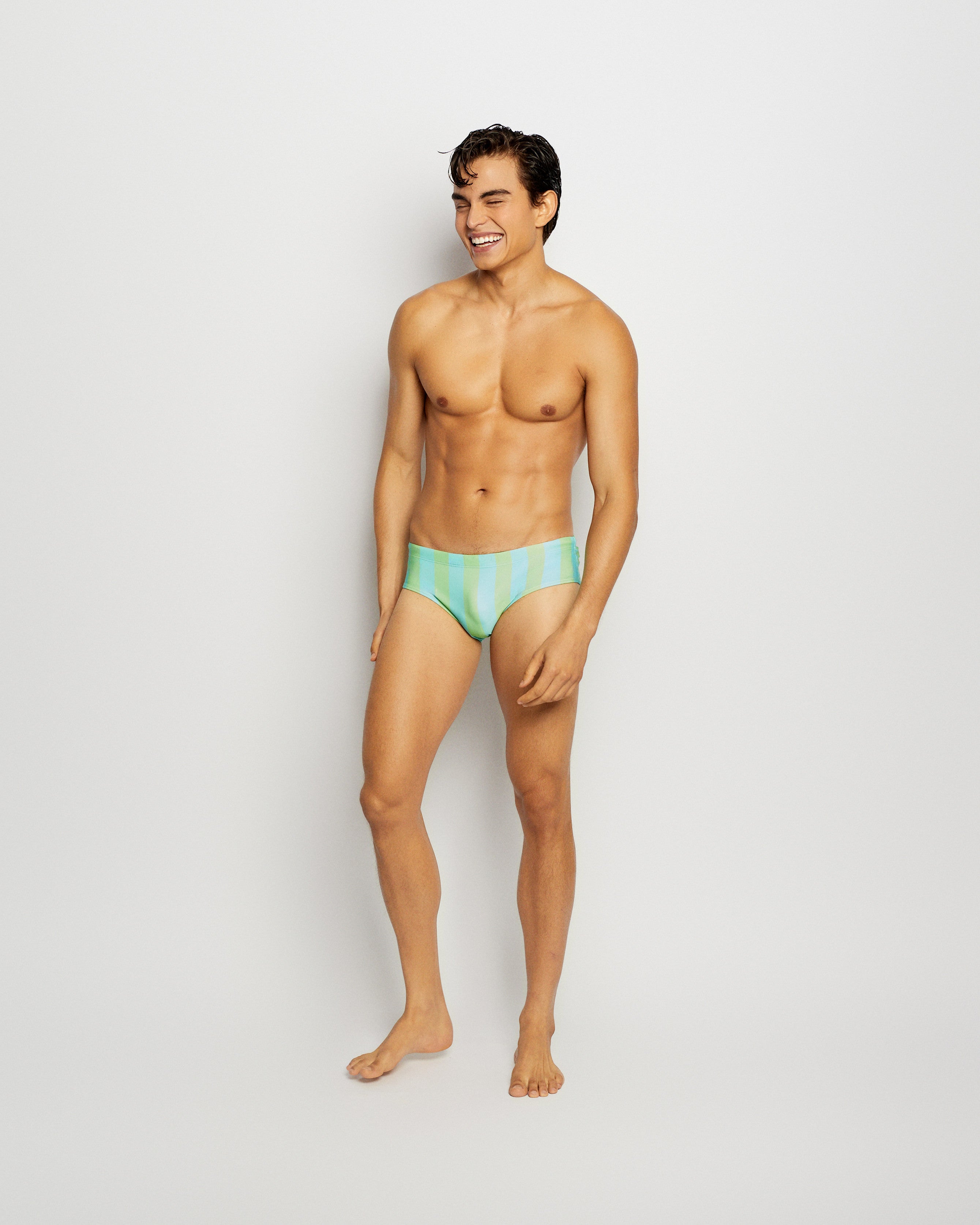 Swim Brief Ouro Printed
