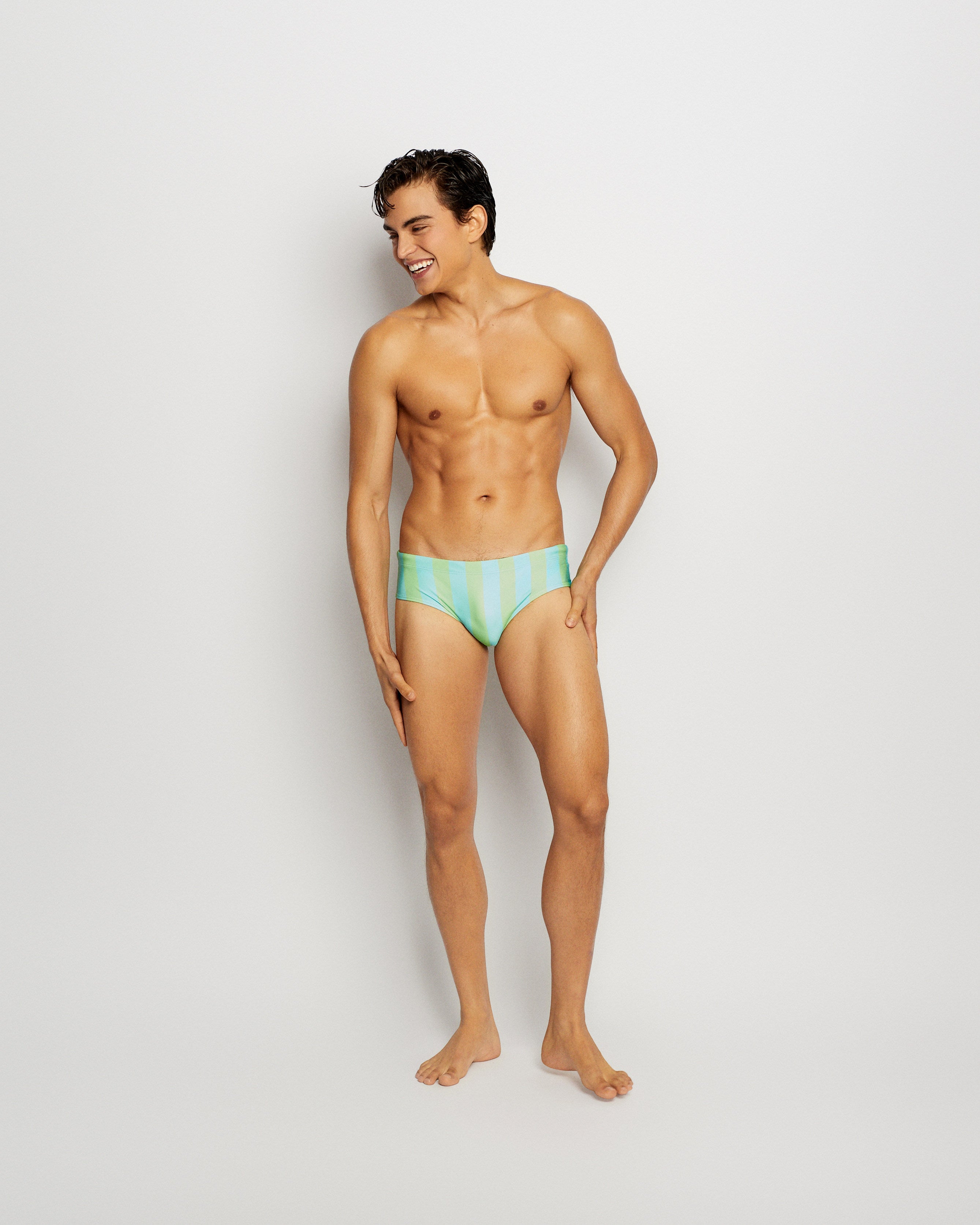 Swim Brief Ouro Printed