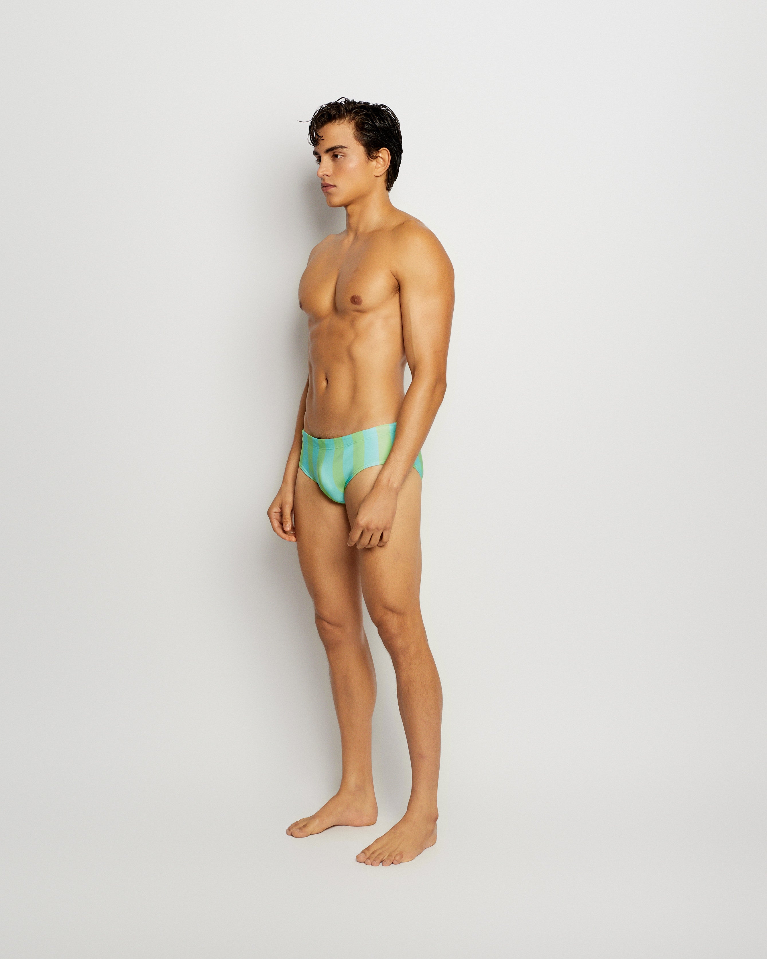 Swim Brief Ouro Printed