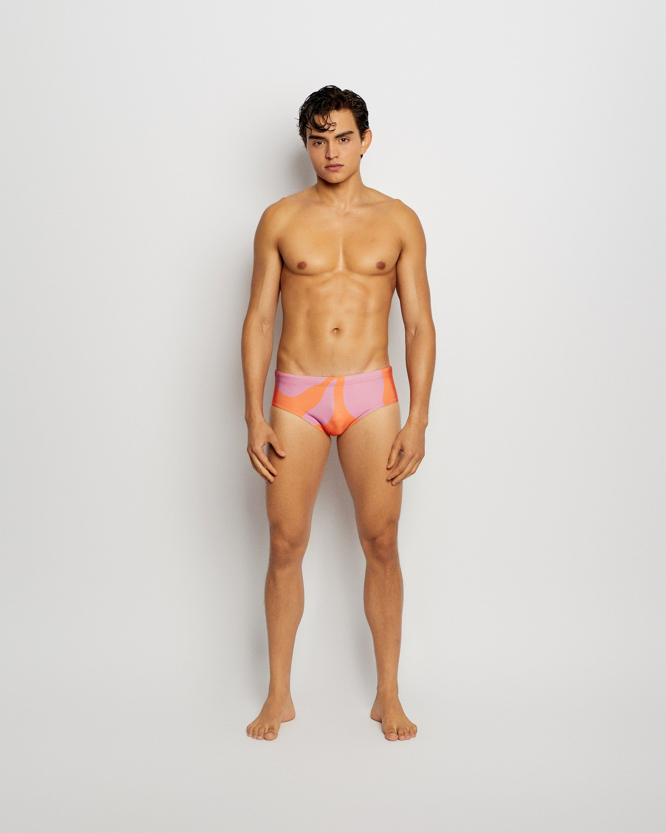 Swim Brief Ouro Printed