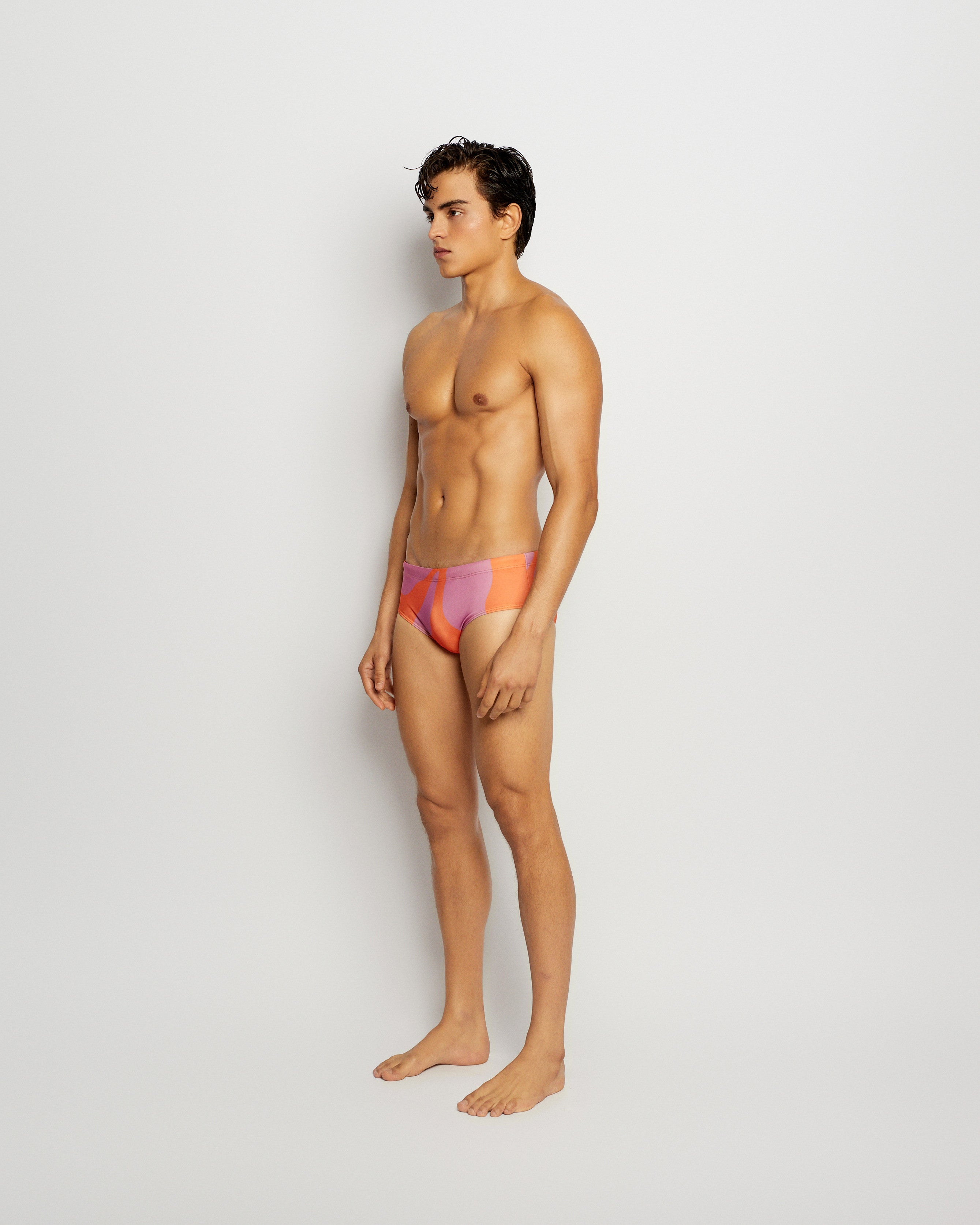 Swim Brief Ouro Printed