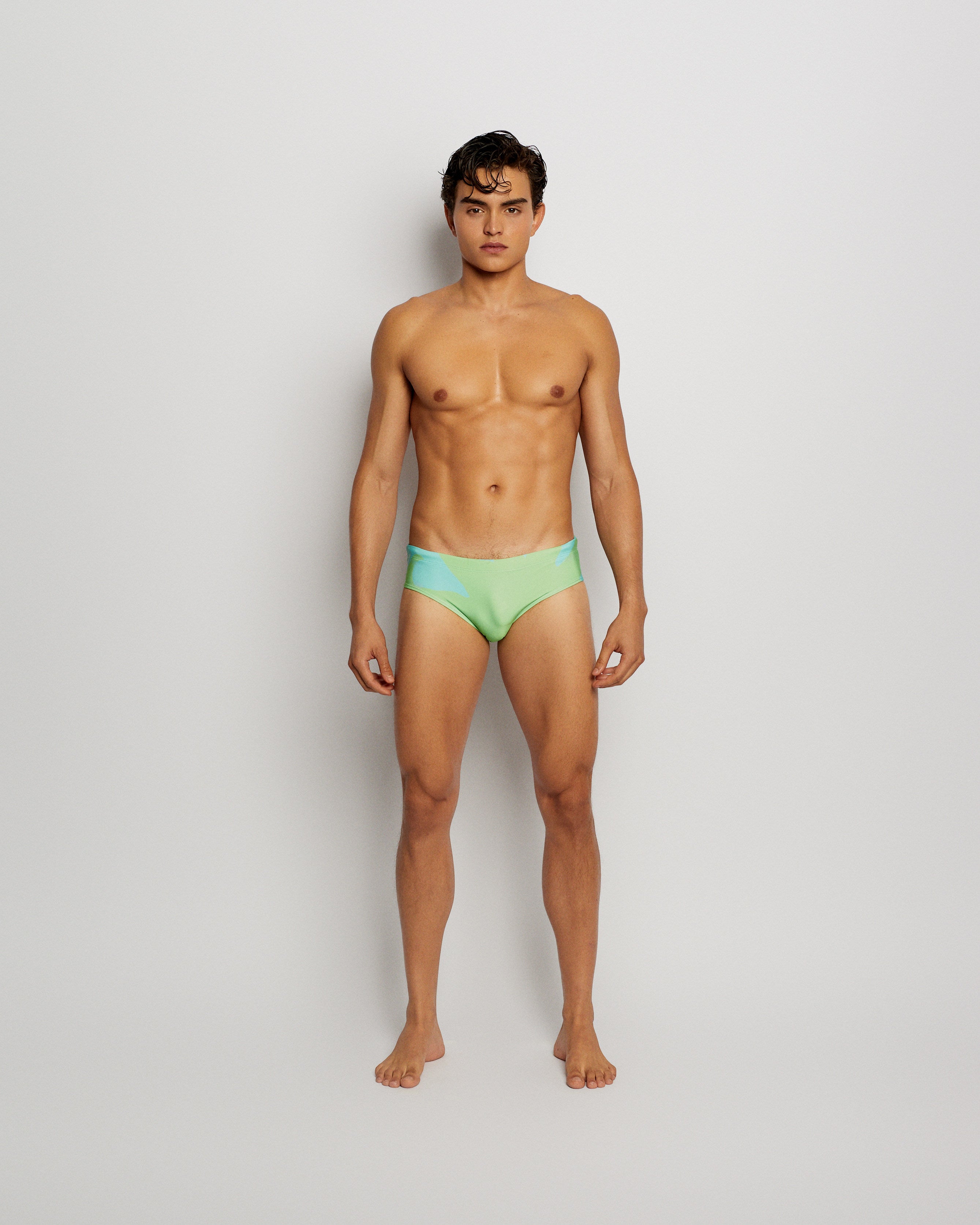 Swim Brief Ouro Printed