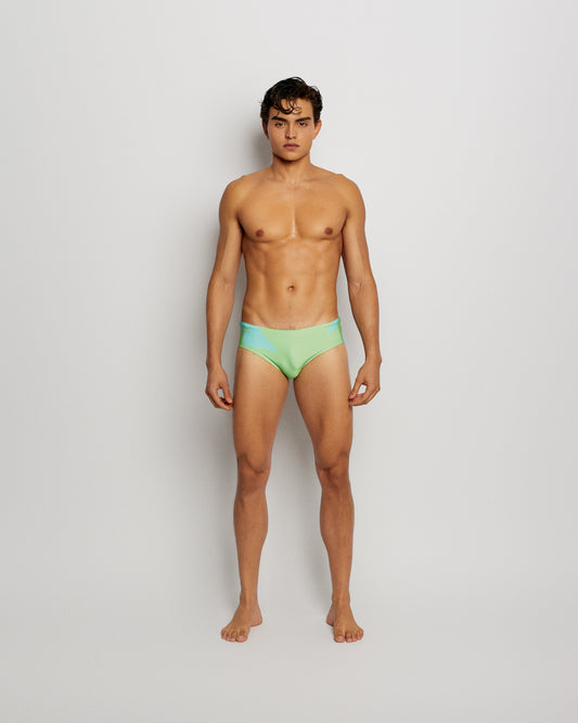 Swim Brief Ouro Printed