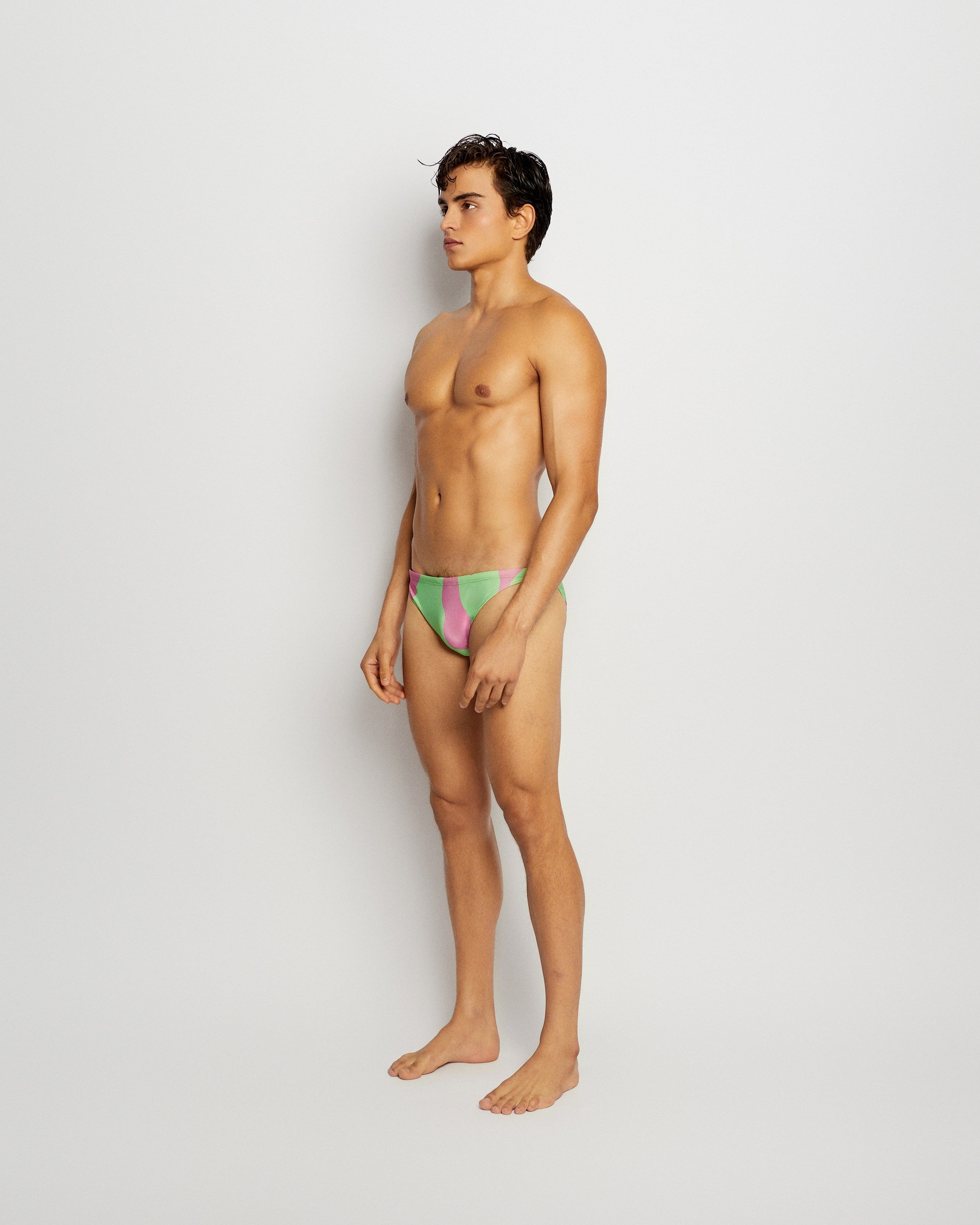Swim Brief Nanica Slim Bikini Printed