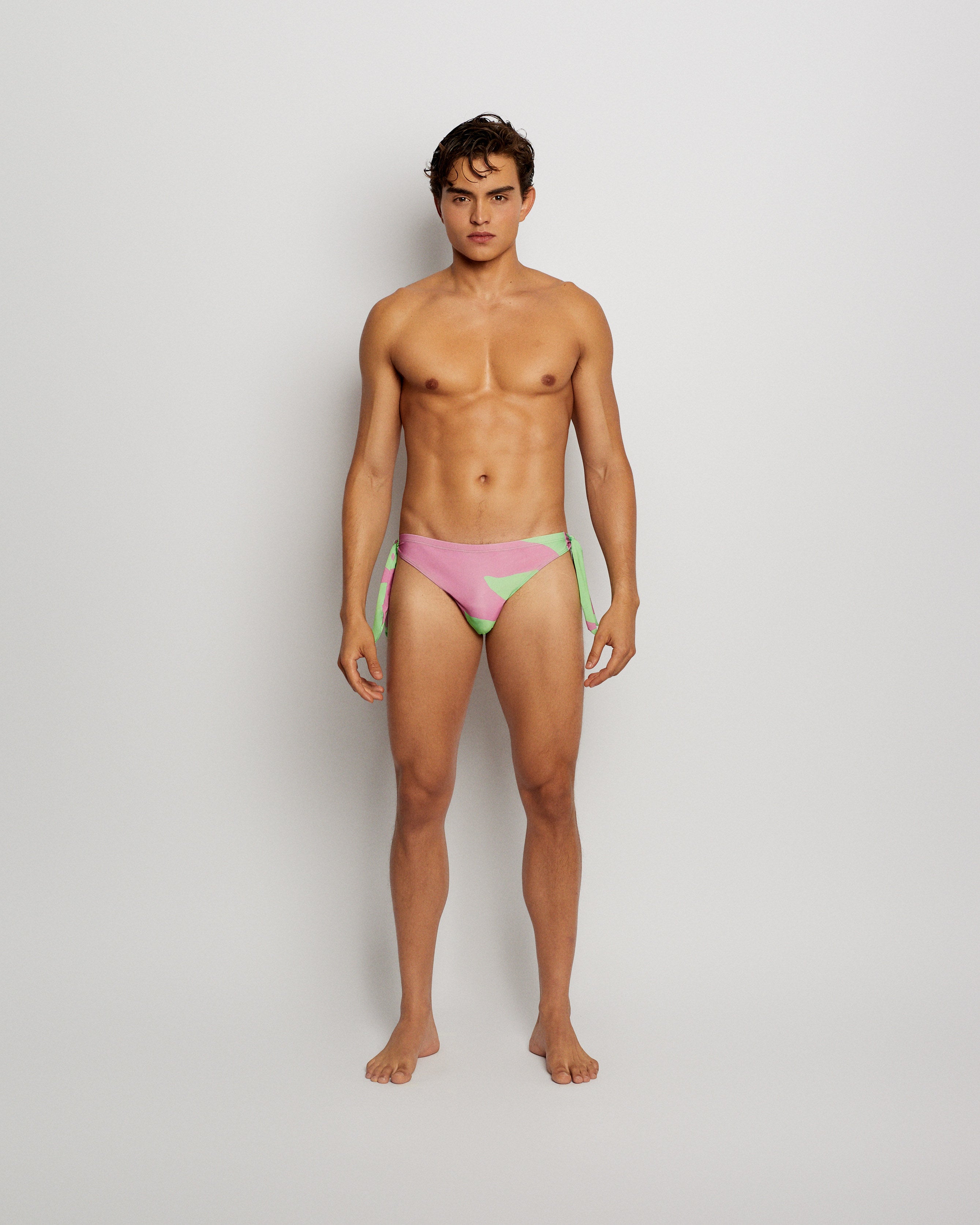 Swim Brief Nanica Slim Lace Printed