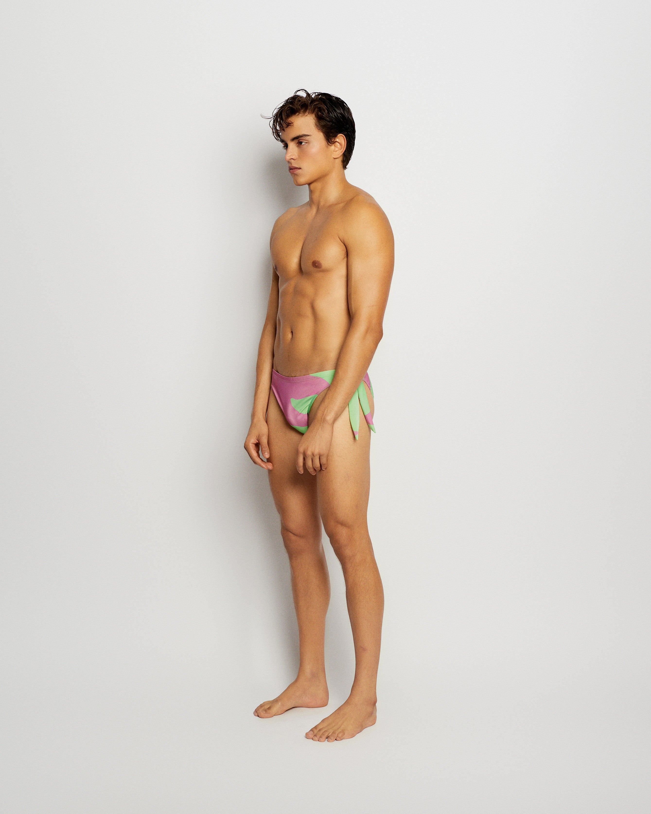 Swim Brief Nanica Slim Lace Printed