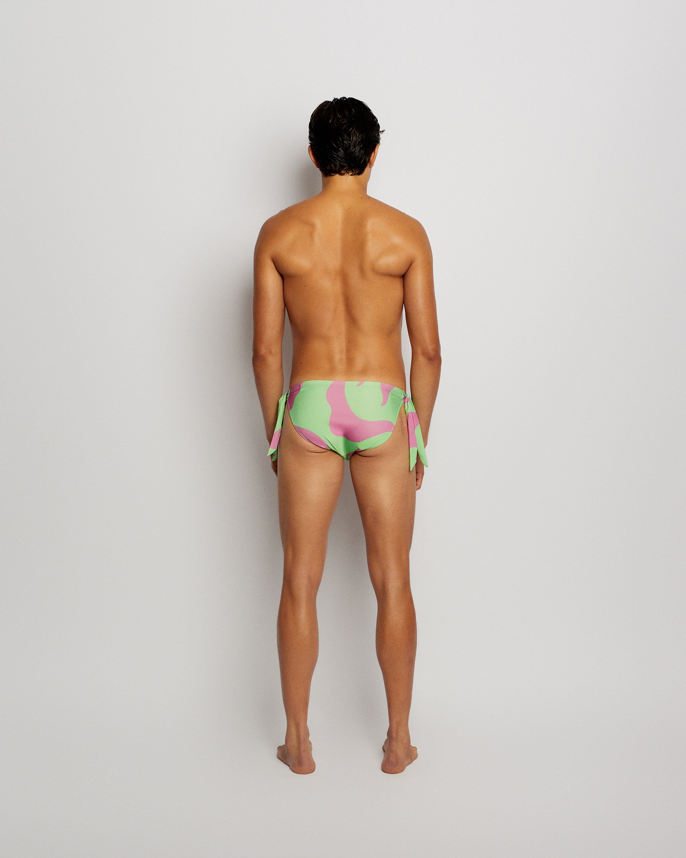 Swim Brief Nanica Slim Lace Printed
