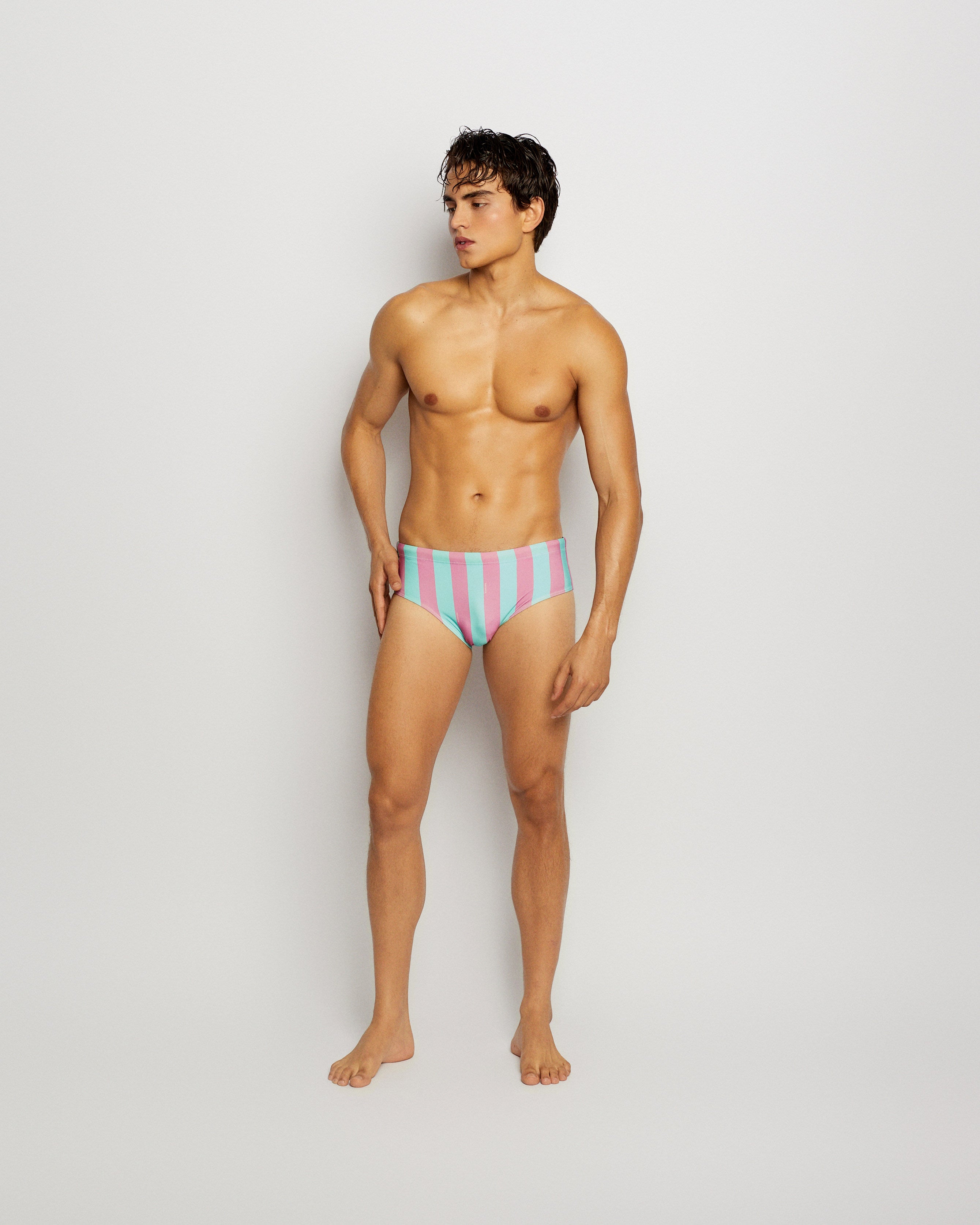 Swim Brief Ouro Printed