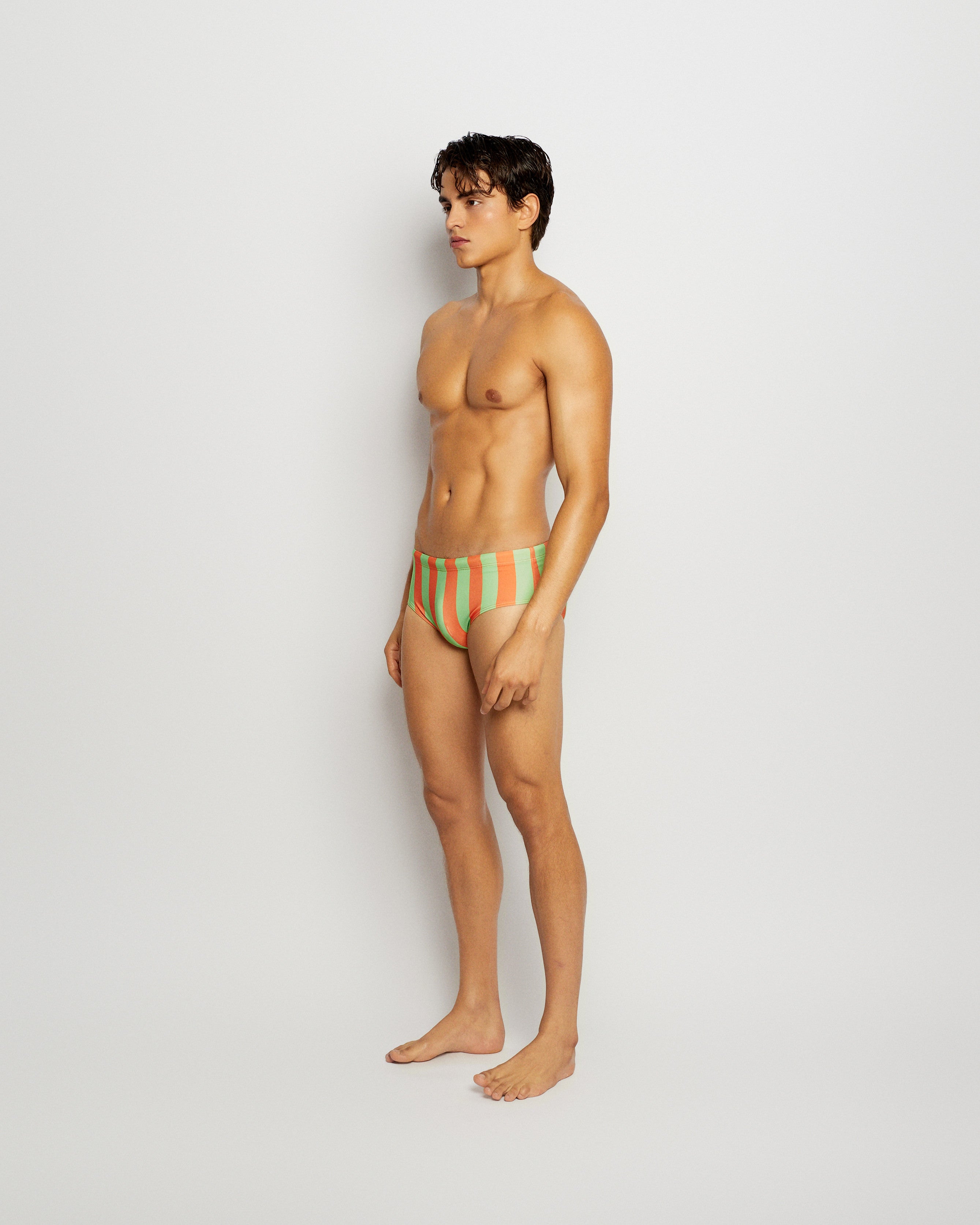 Swim Brief Ouro Printed