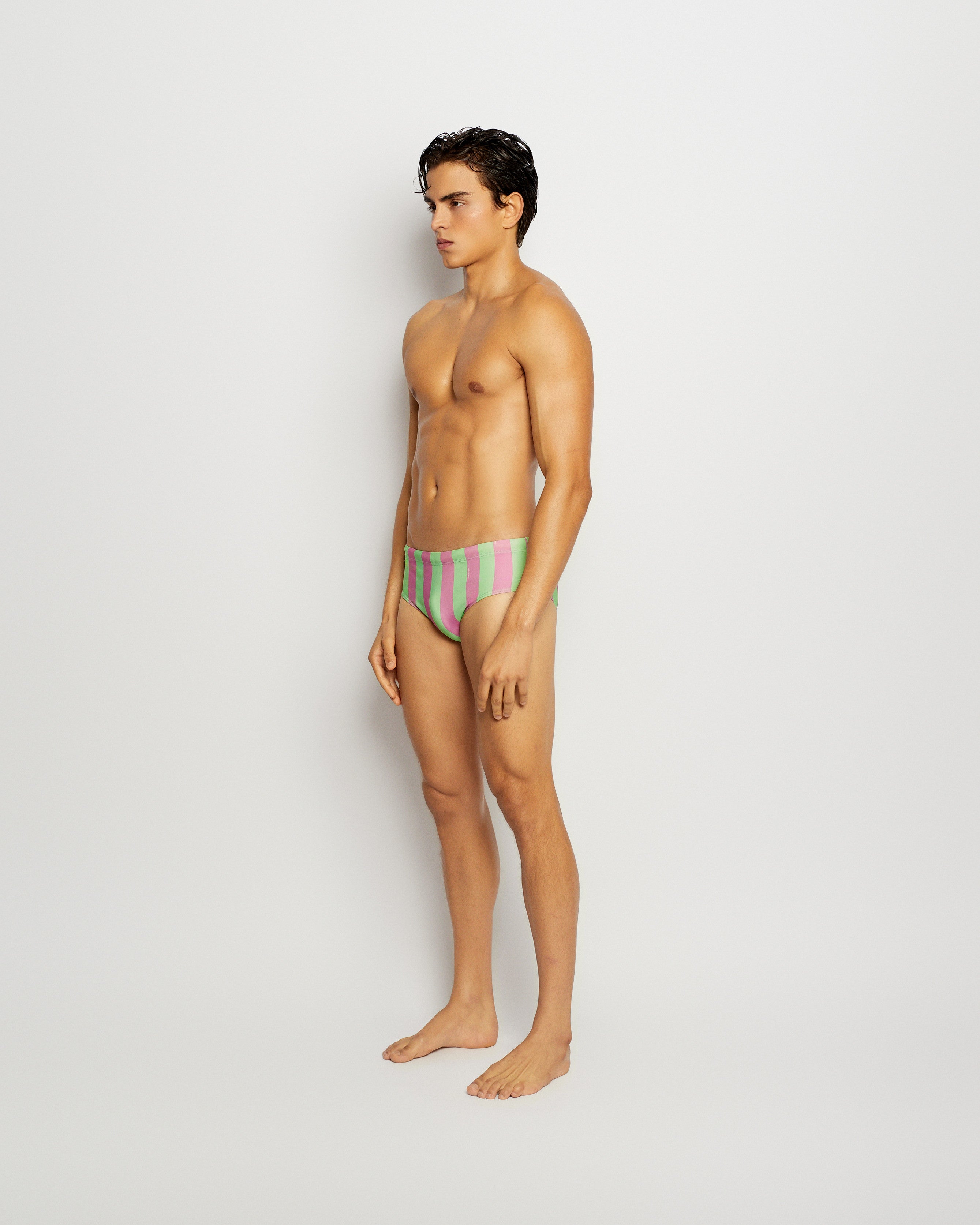 Swim Brief Ouro Printed