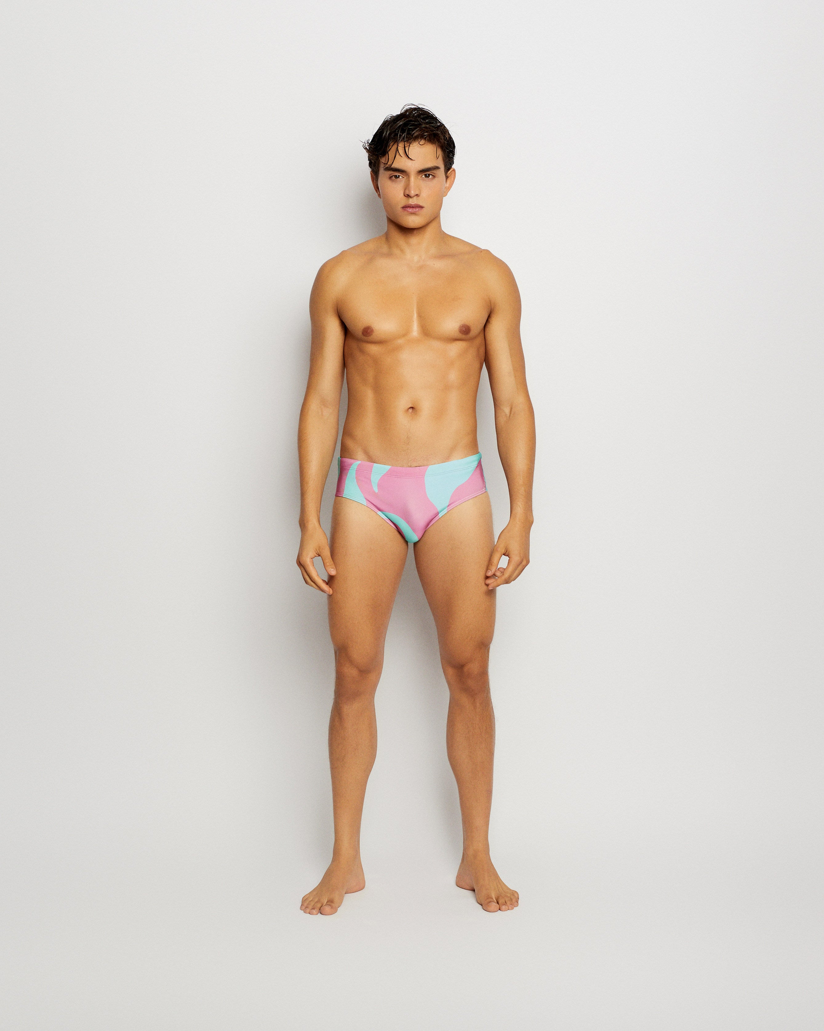Swim Brief Ouro Printed