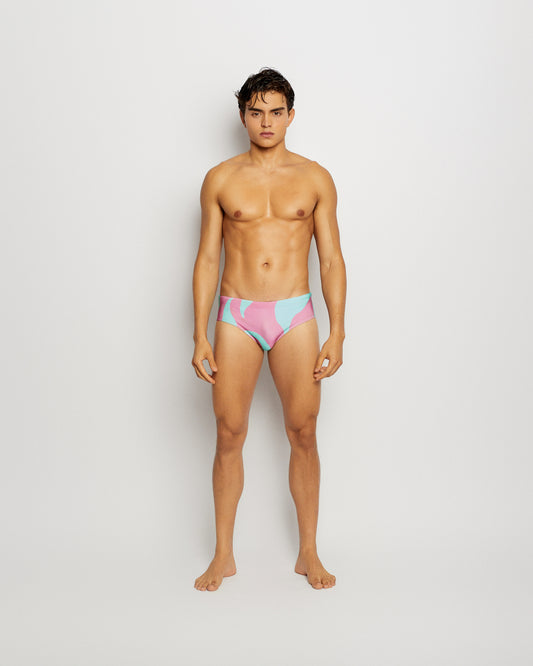 Swim Brief Ouro Printed