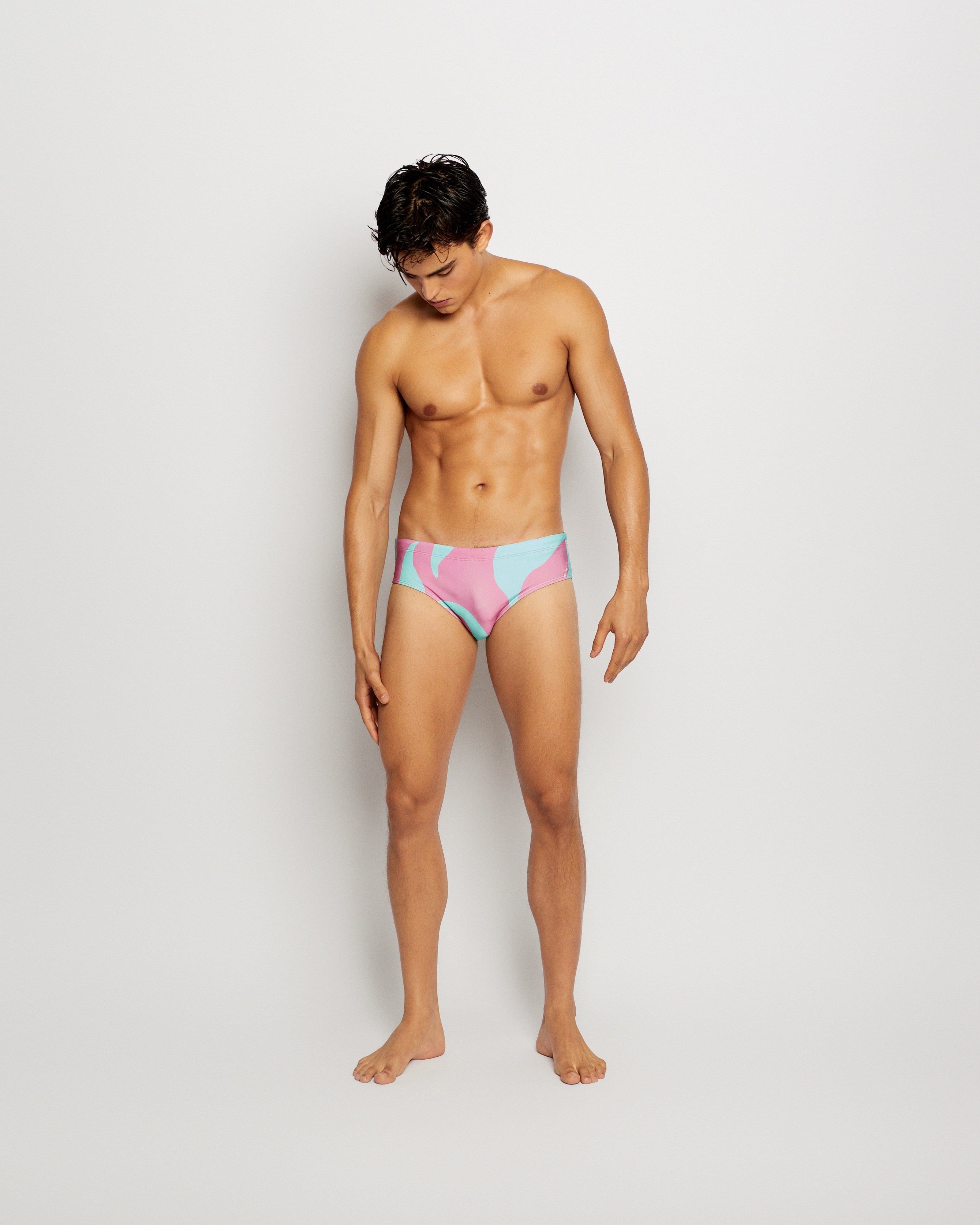 Swim Brief Ouro Printed
