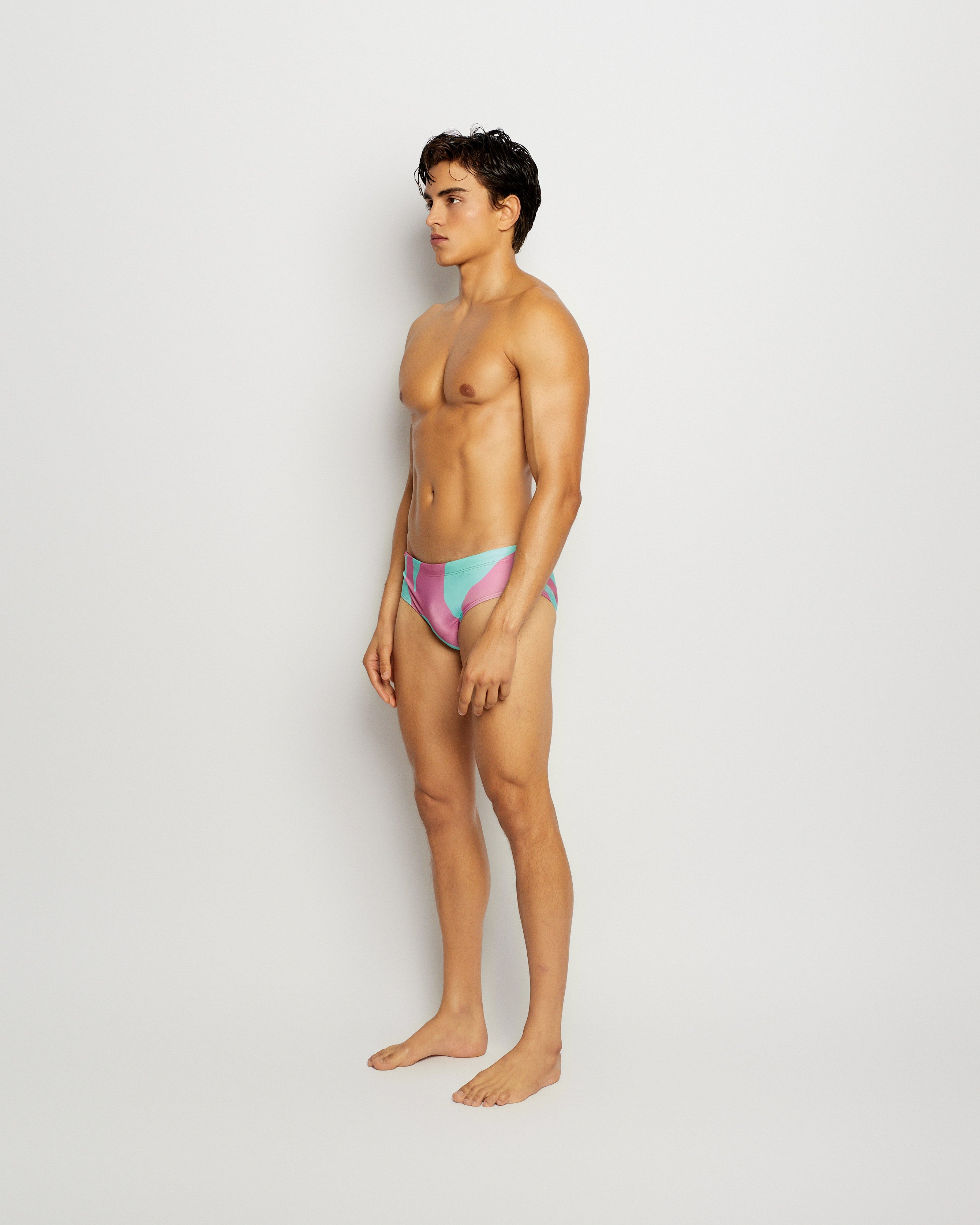 Swim Brief Ouro Printed
