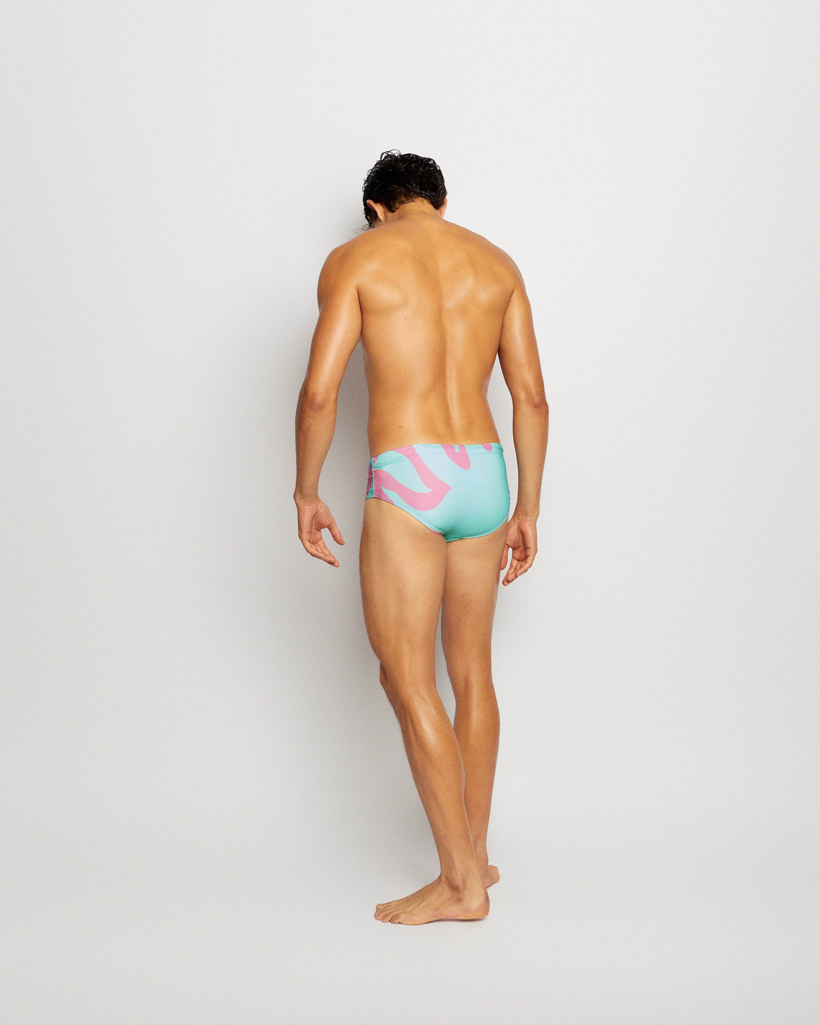 Swim Brief Ouro Printed