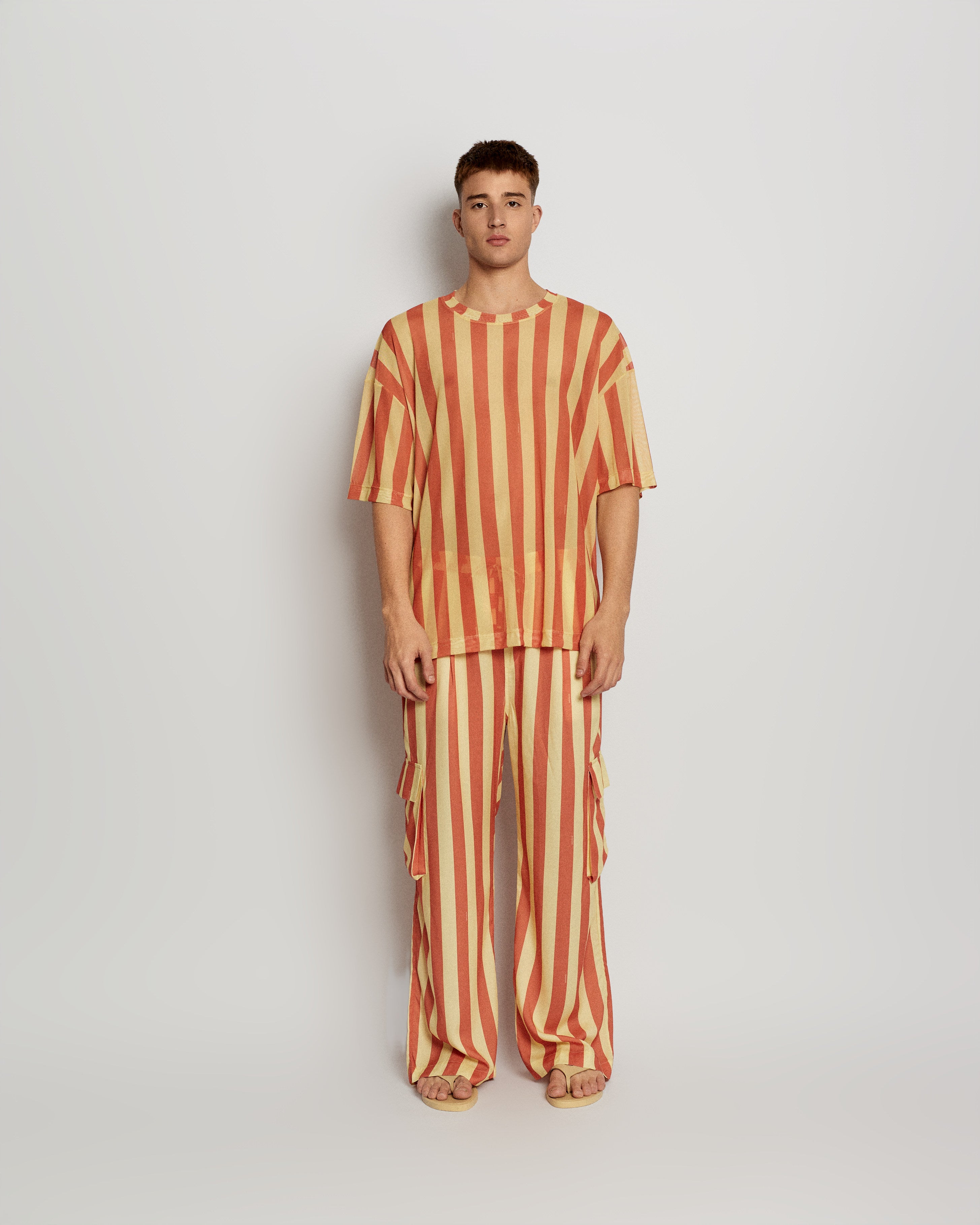 Mesh Printed T-shirt