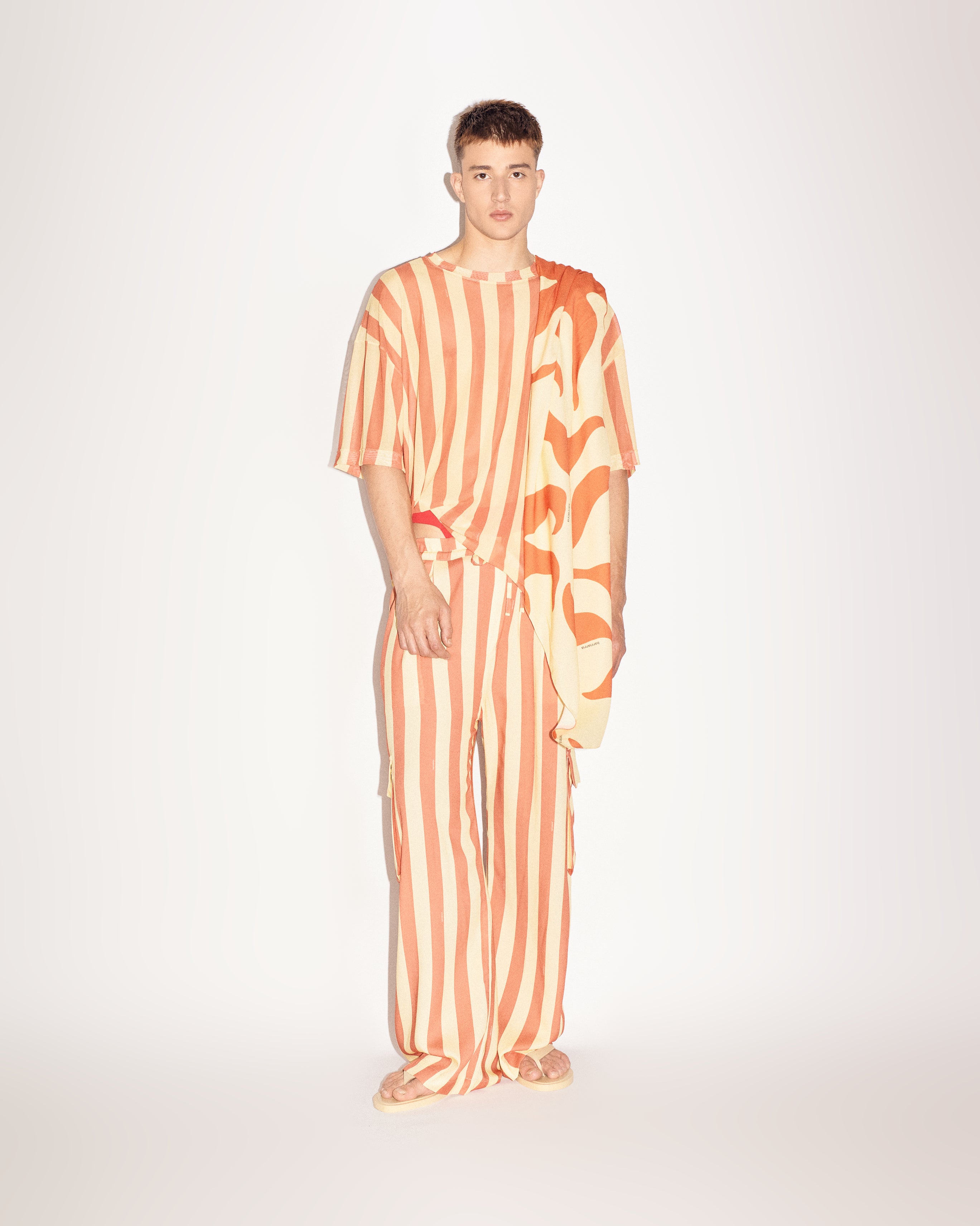 Mesh Printed T-shirt