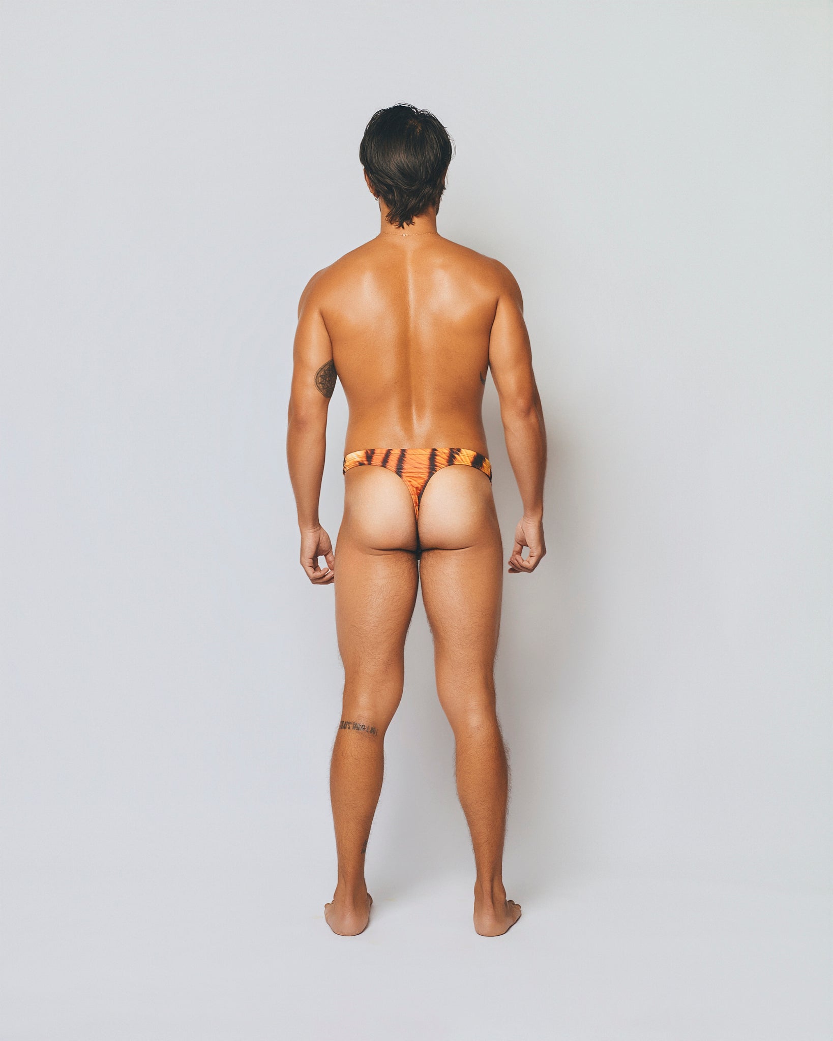 Printed Swim Brief Nanica Slim Thong