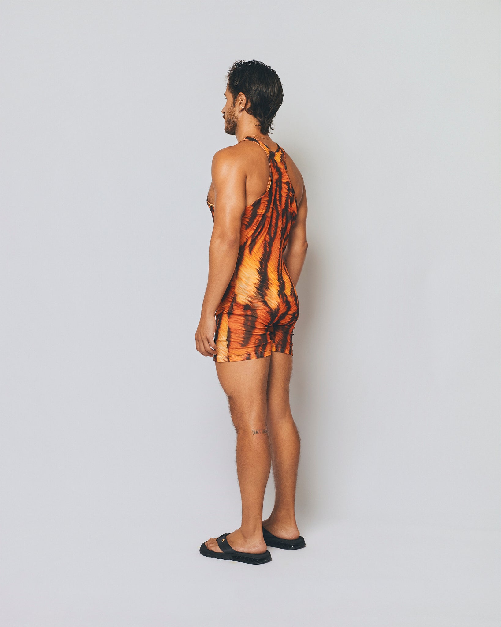 Cava Printed Tulle Singlet