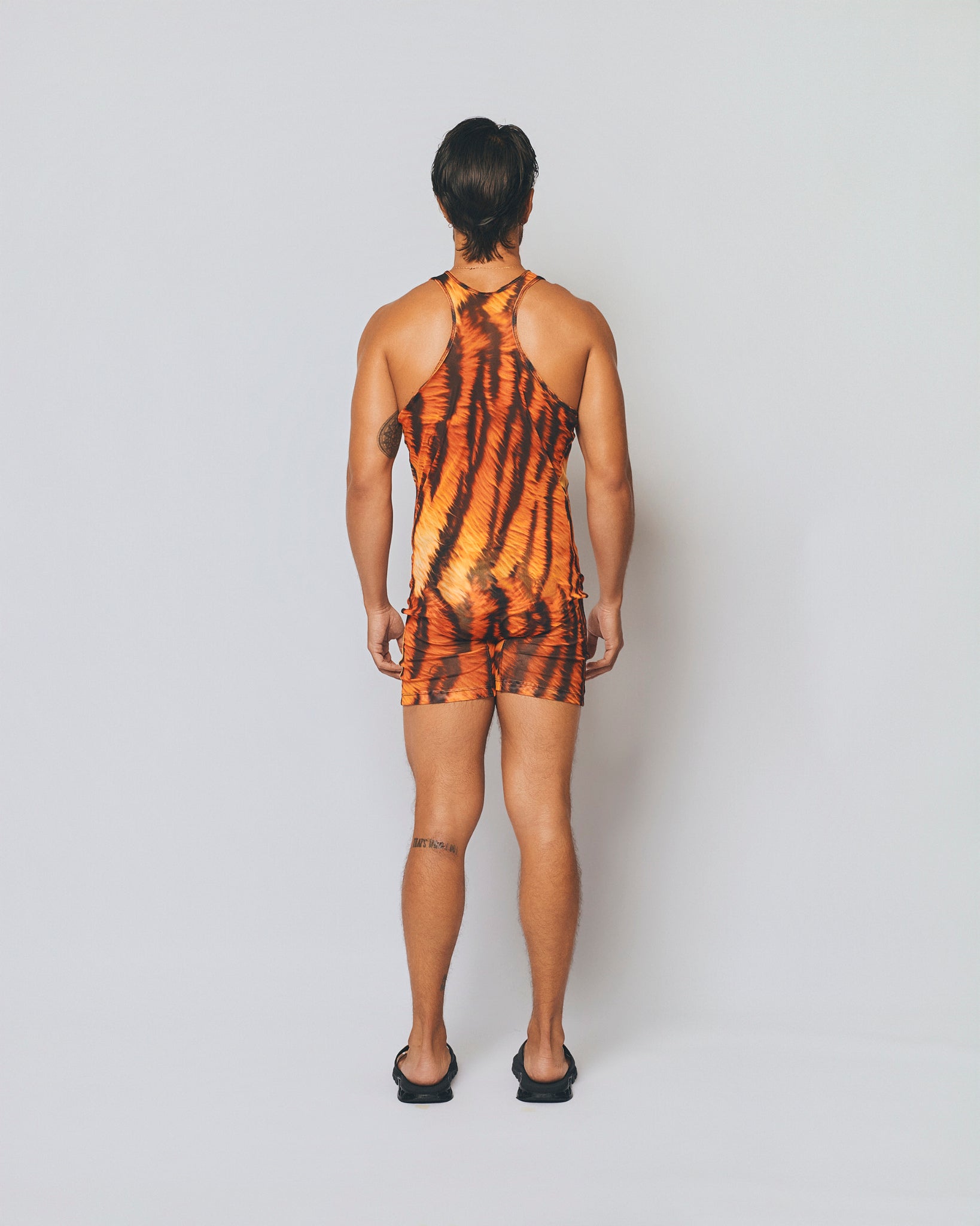 Cava Printed Tulle Singlet
