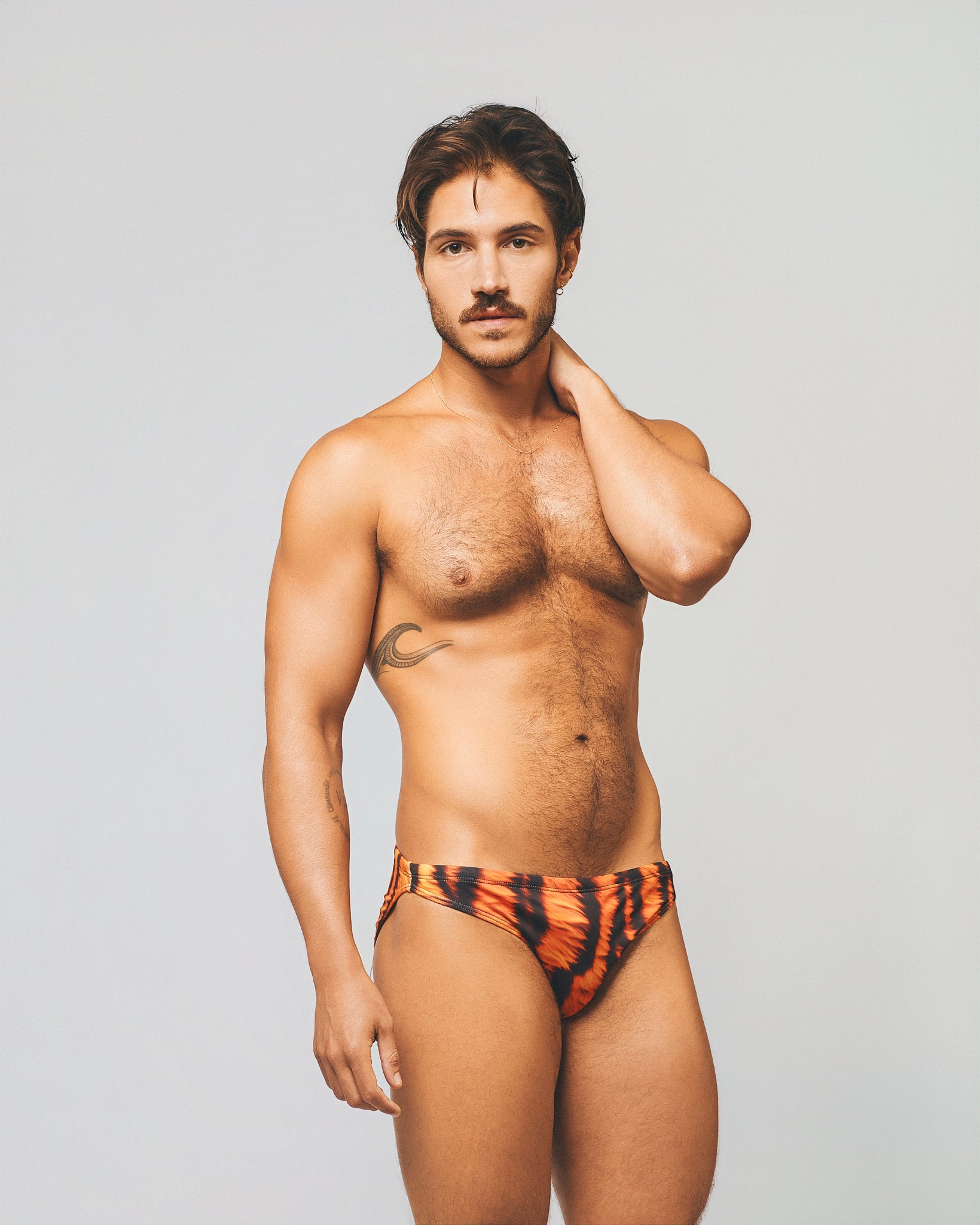 Printed Swim Brief Nanica Slim