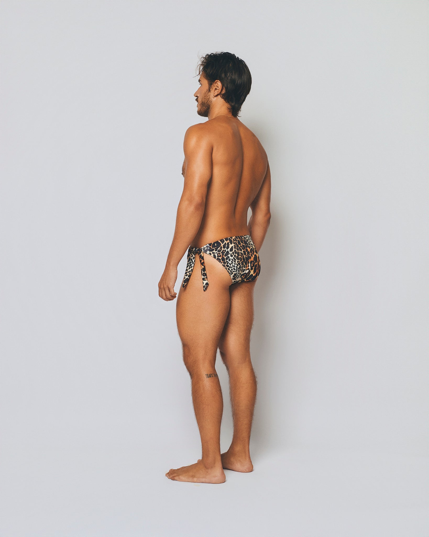 Printed Swim Brief Nanica Slim Lace