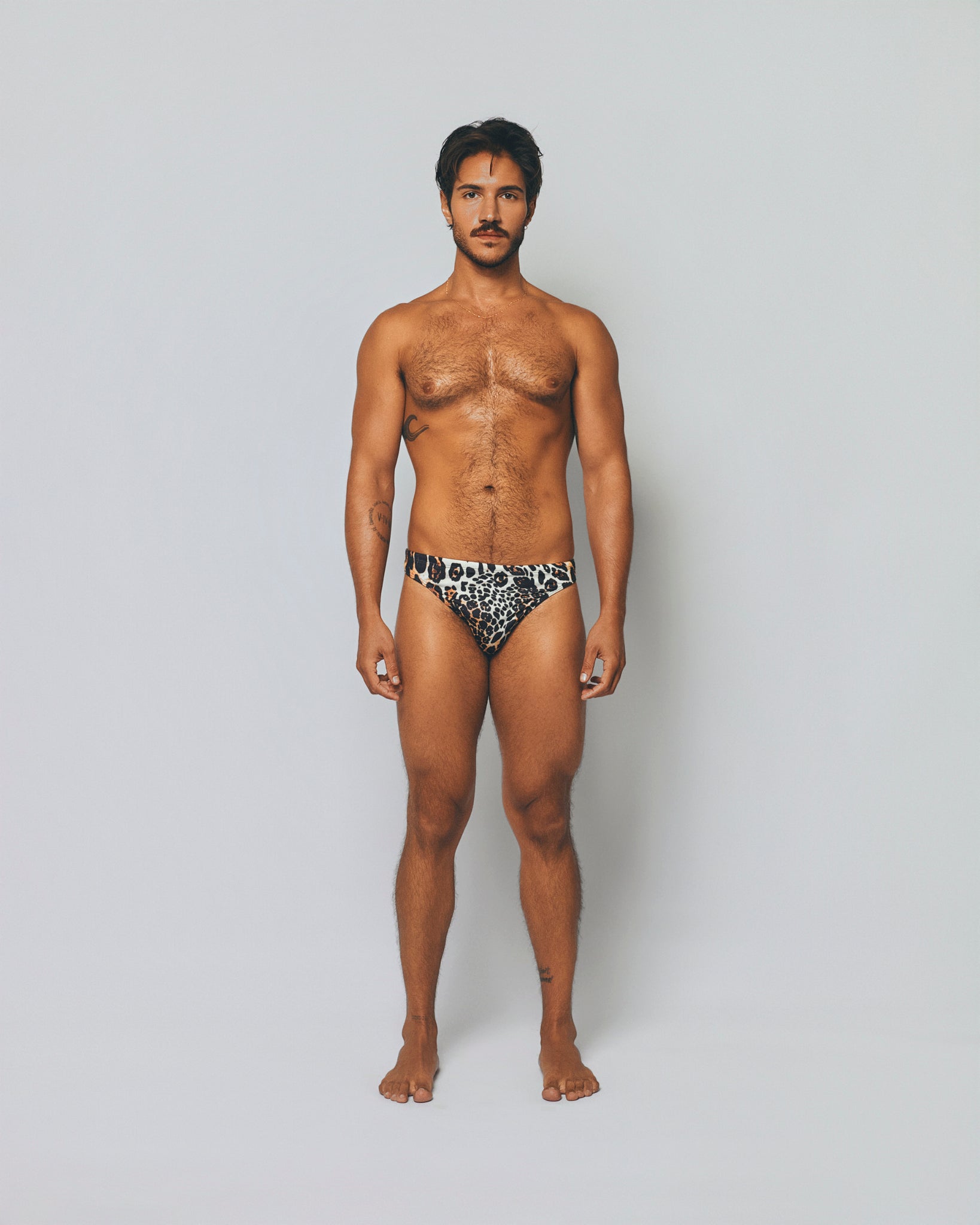 Printed Swim Brief Nanica Slim Thong