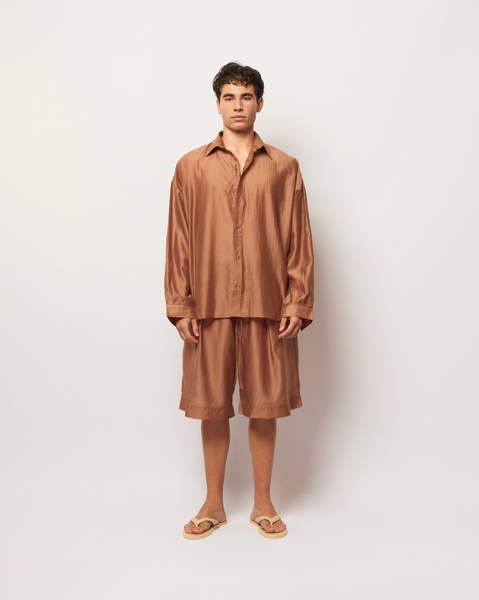 Wide Resort Long Sleeve Shirt