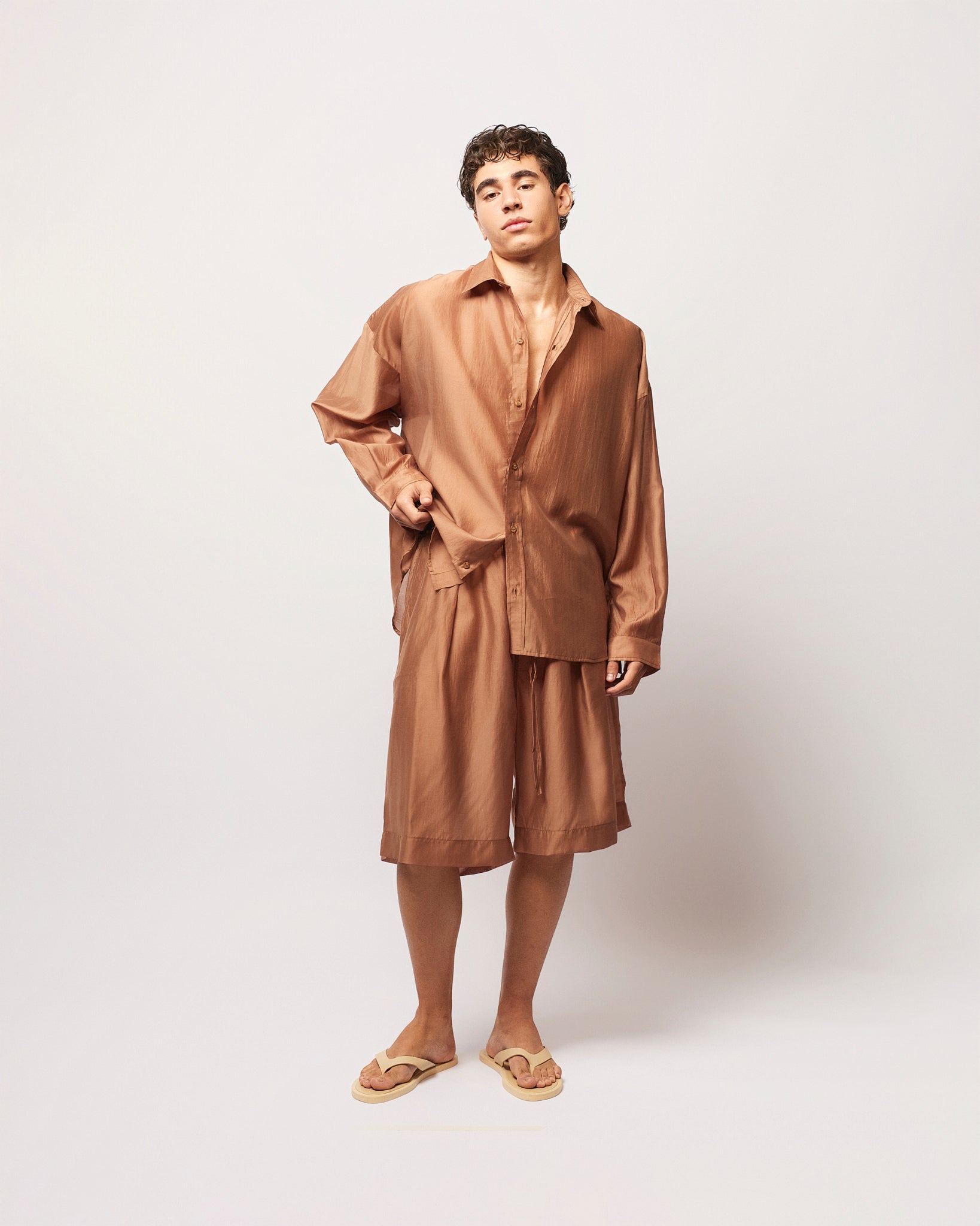 Wide Resort Long Sleeve Shirt